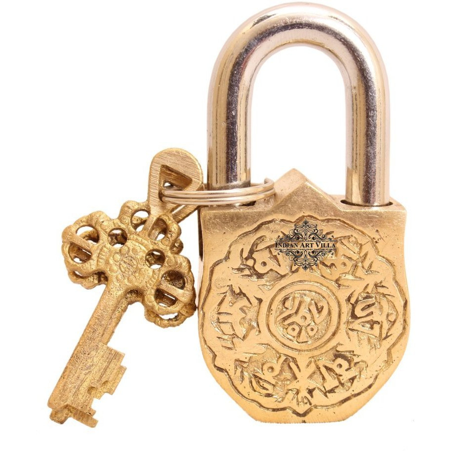 IndianArtVilla Vintage Style Antique Owl Design chatar sword designer with 2 Keys
