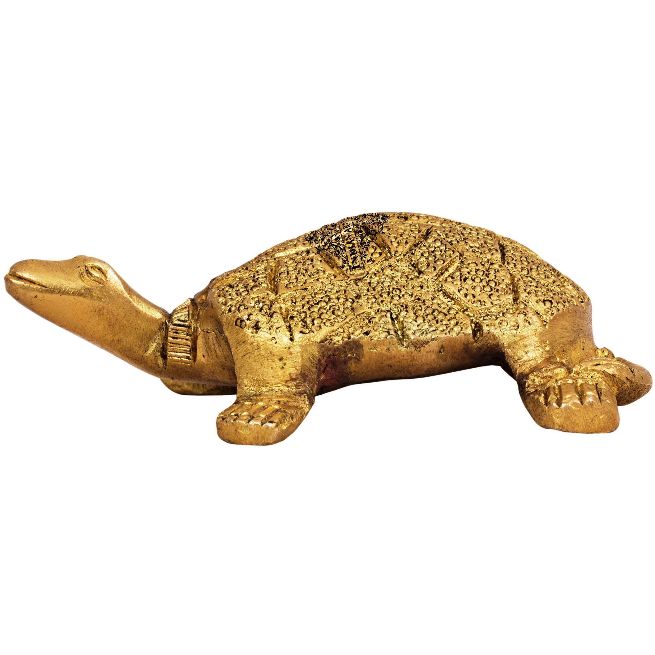 IndianArtVilla Brass Vastu TortoisePositive Energy Increase LifeLength 3.5