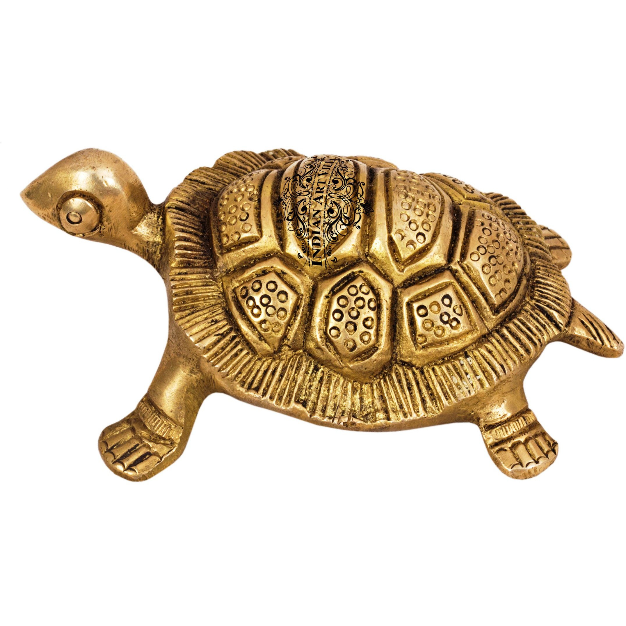 IndianArtVilla Brass Vastu TortoisePositive Energy Increase LifeLength 4.3