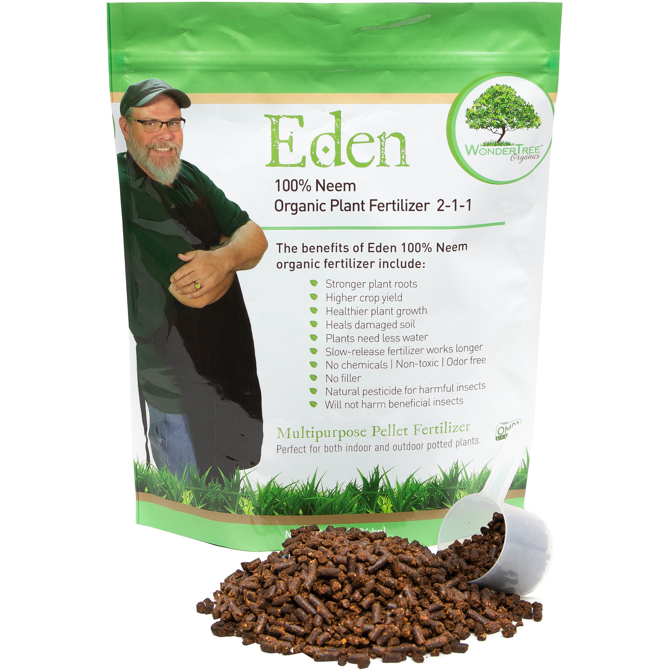 Eden 100% Neem Organic Fertilizer 3LB