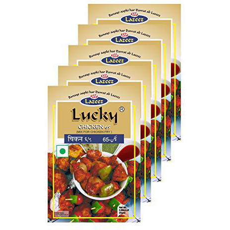 Lucky Chicken 65 Masala 2.6 oz (Pack of 5).