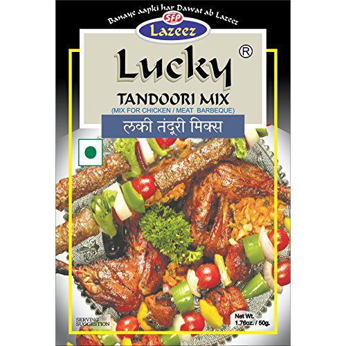 Lucky BBQ Combo 5 Pack (Chicken Tandoori, Shami Kabab, Chicken Lollipop, Chicken 65, Chicken Fry)