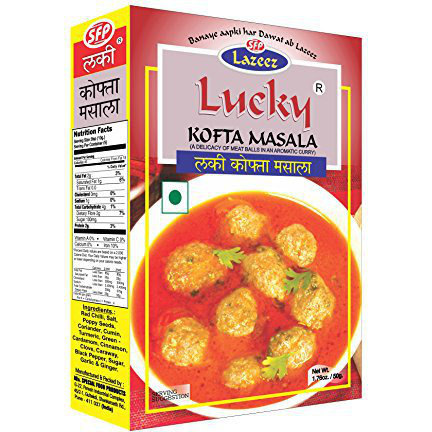 Lucky Kofta Masala / Meat Ball Curry Masala 1.7oz (Pack of 5)