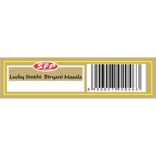 Lucky Sindhi Biryani Masala 2.6oz (Pack of 5).