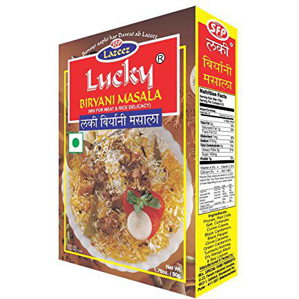 Lucky Biryani Masala 1.7oz.