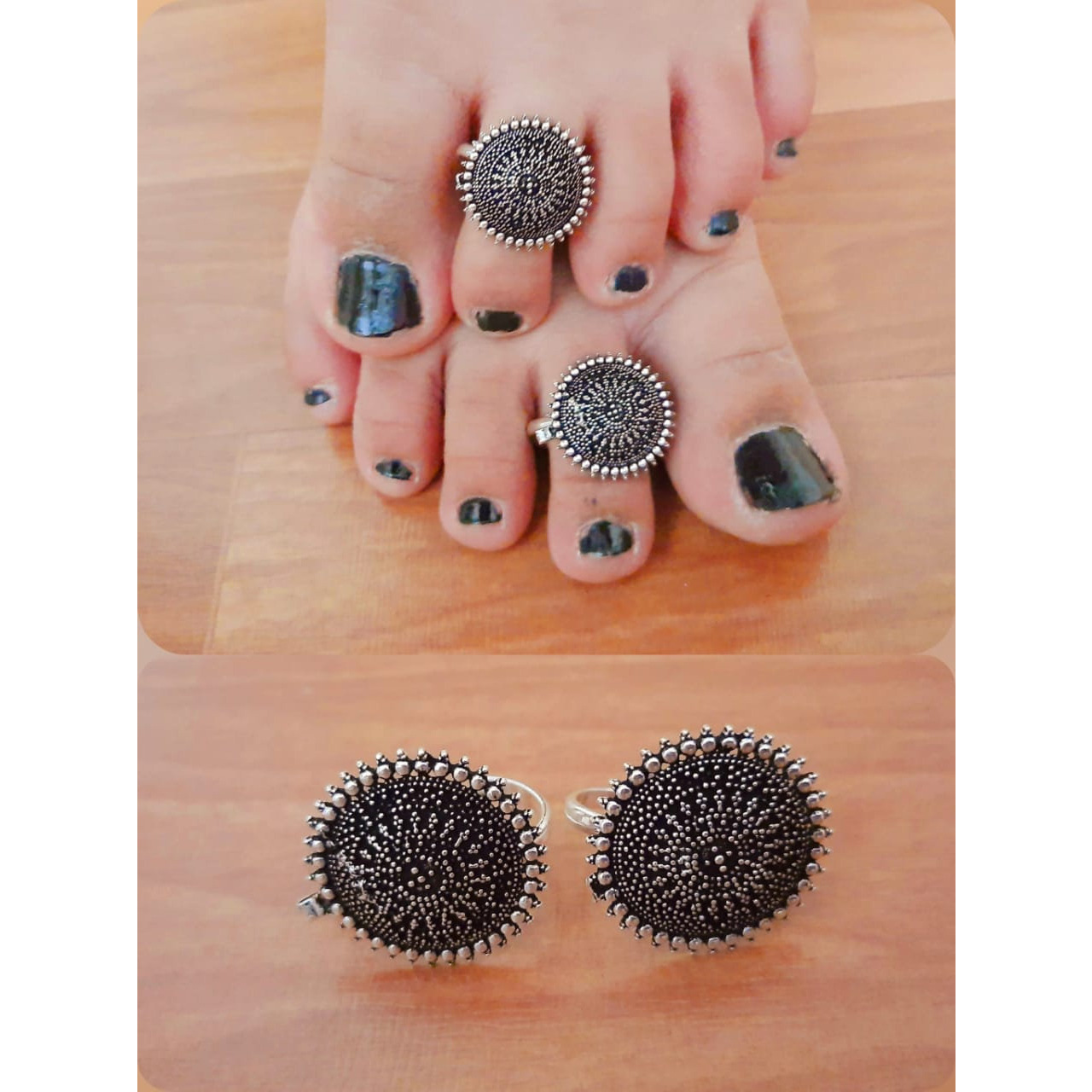 Designer toe Rings, Indian Jewellery, Adjustable Toe ring, Boho Style, Tribal Jewellery, Gifts for her