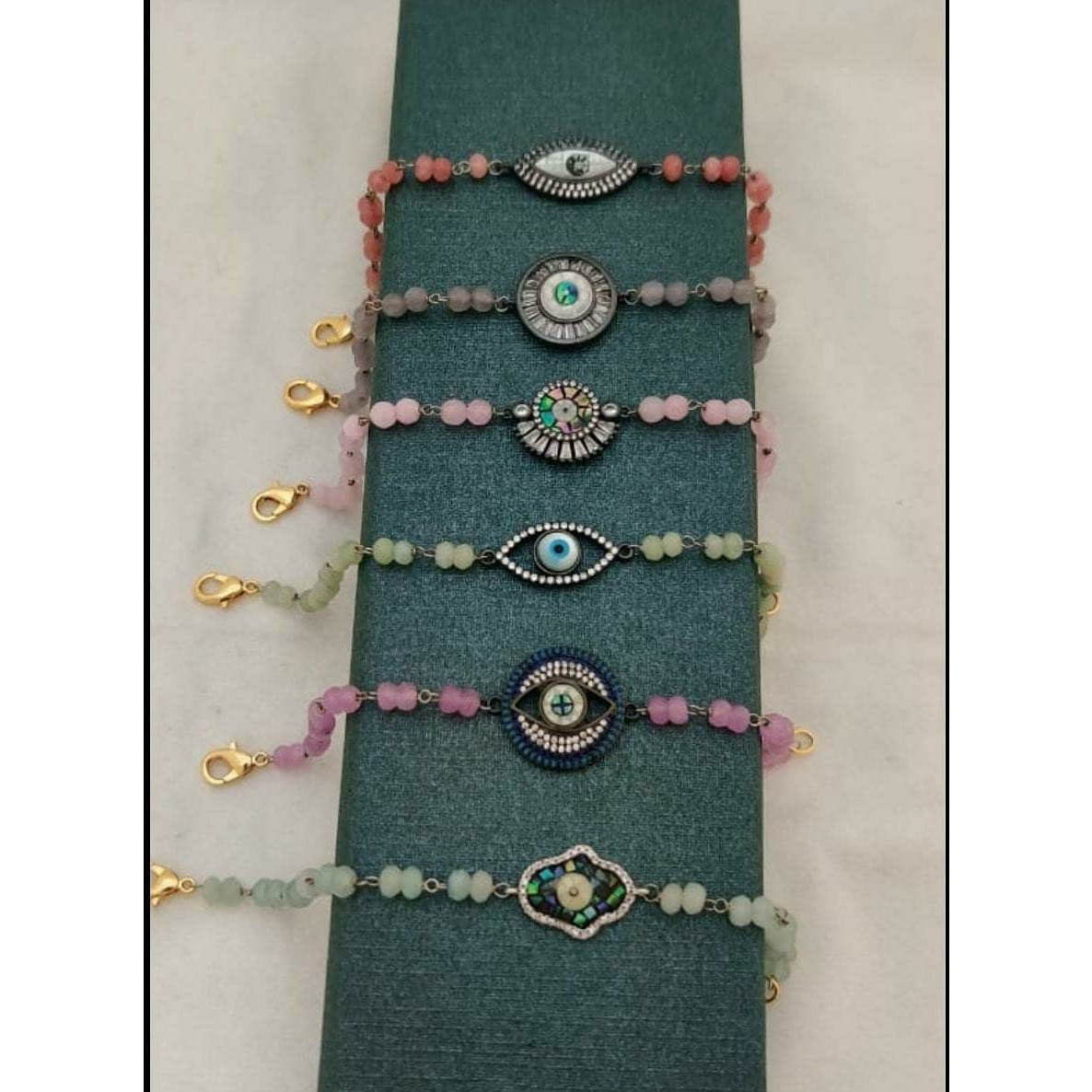 Evil Eye Rakhi, designer rakhi,  Raksha Bandhan, Bracelet style rakhi, Thread Indian hindu Festival, rakhi for brother brother sister thread