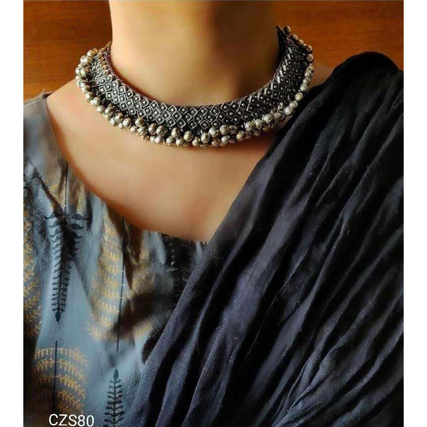 Oxidized shop indian necklace