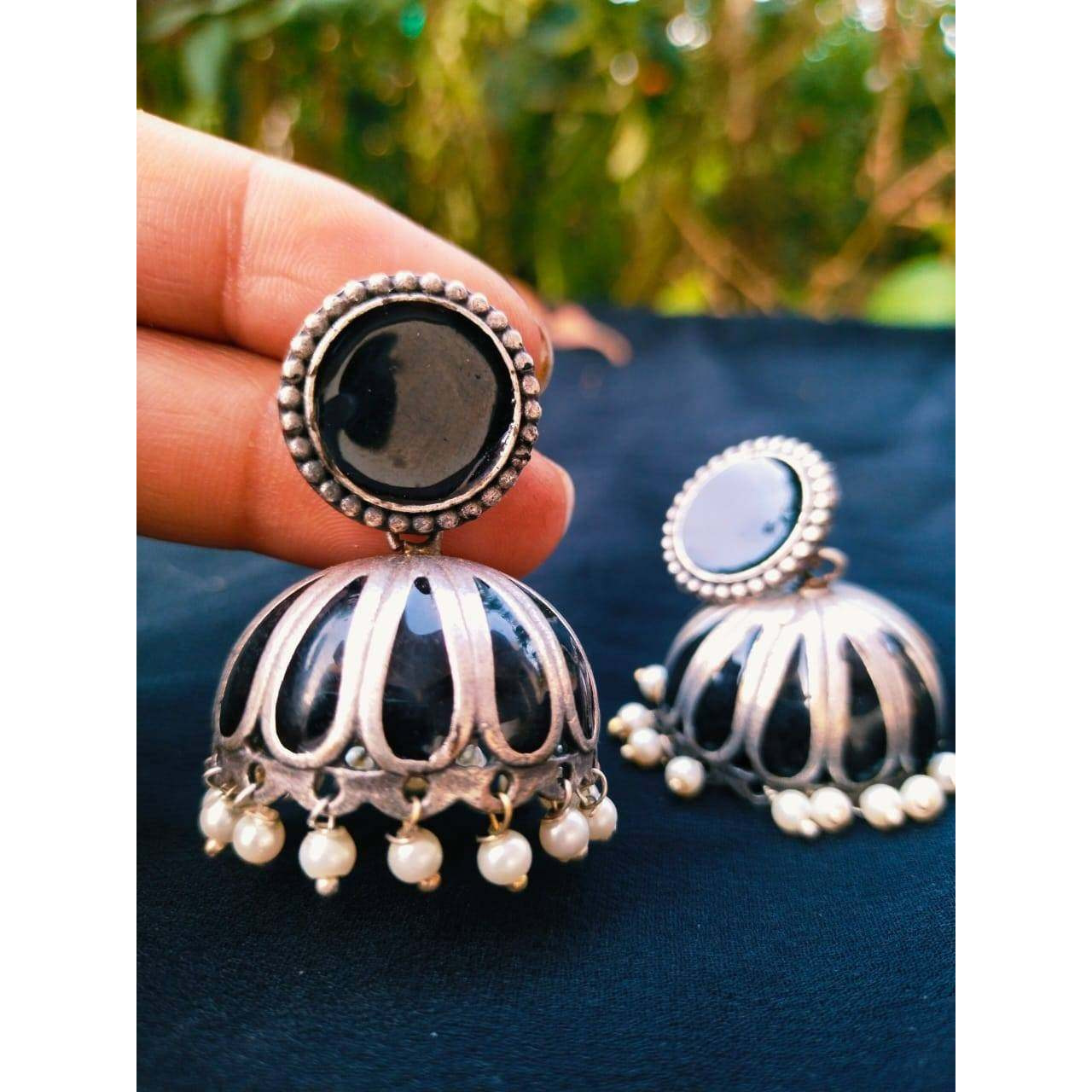Colorful jhumka earring, premium quality,