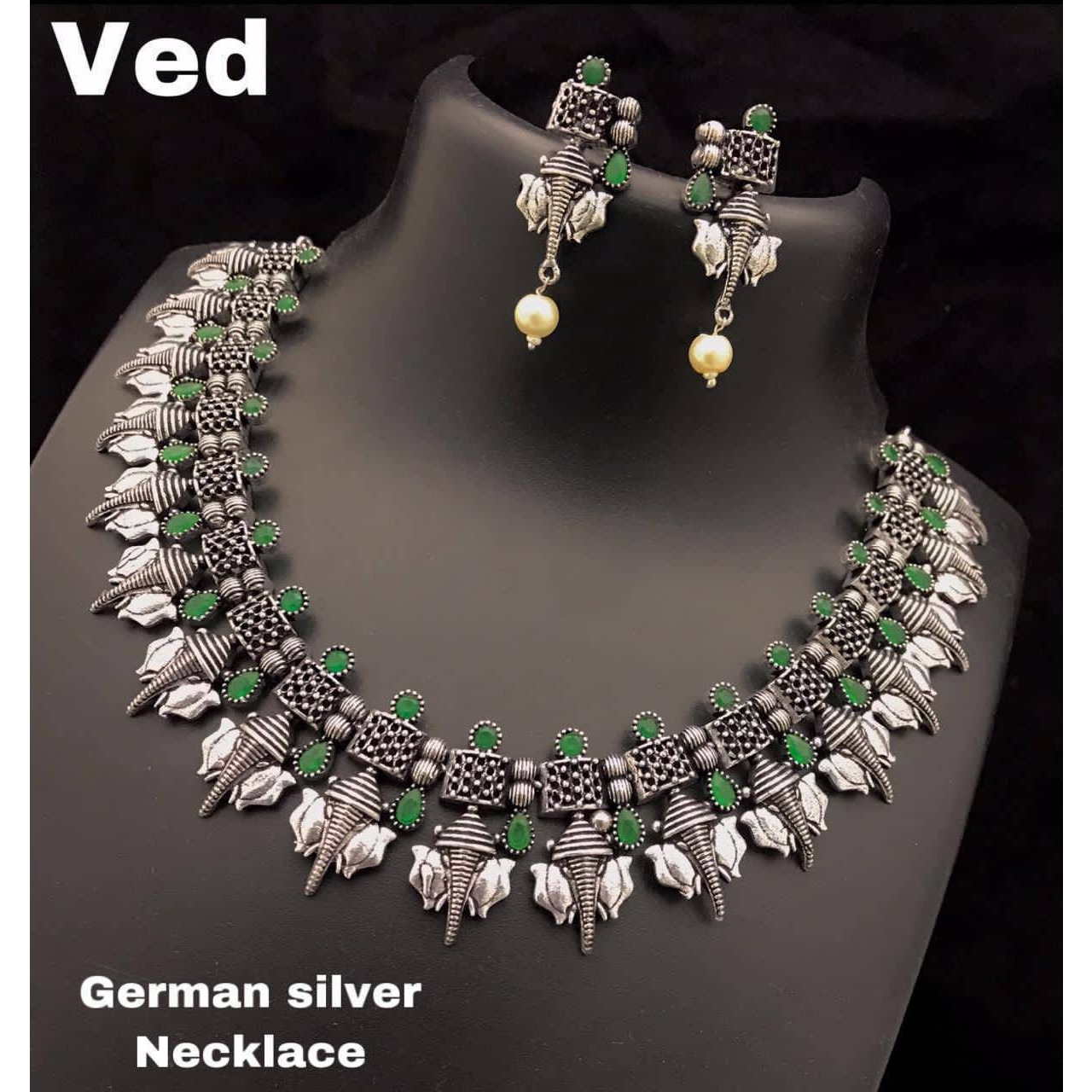 Ved german discount silver necklace