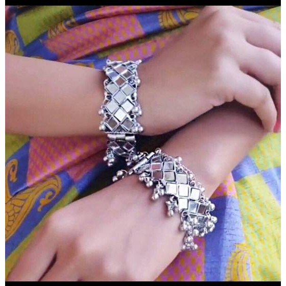 Buy Silver Bracelets & Bangles for Women by Ornate Jewels Online