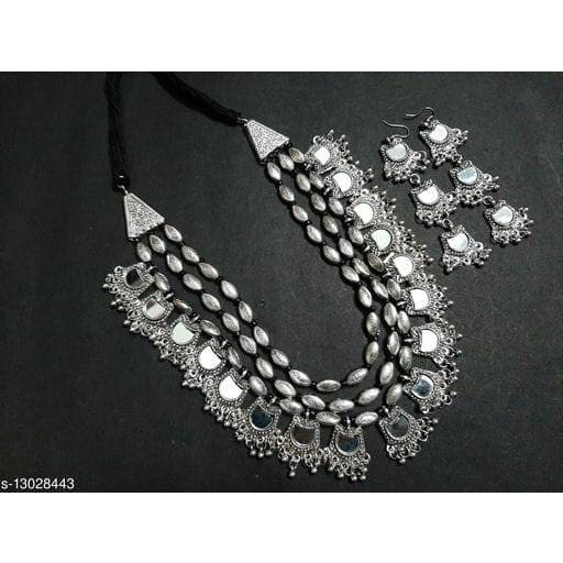 Oxidised German silver plating anklet by VASTRABHUSHAN that gives a classy look to your outfit.These Silver Oxidized Ghungroo Anklets spells delicate, classic and understated. The anklets are asserting the fact that delicate does not have to be boringThe German silver plating used when combined with the design gives a uniquely traditional look to the jewelry set. The metal is strong and long-lasting.OCCASIONWill add lustre when worn for a wedding, engagement, party, prom and any special occasio