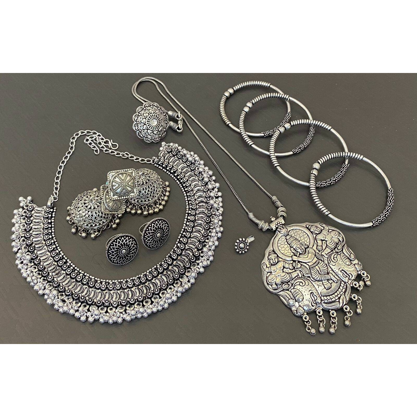 Add ethnicity and elegance to your beautiful personality with these exquisitely designed handmade earrings with pearls drop. The intricate designs gives these earrings a very classy touch. Wear them with any semi formal or casual attire and gather compliments all the way
