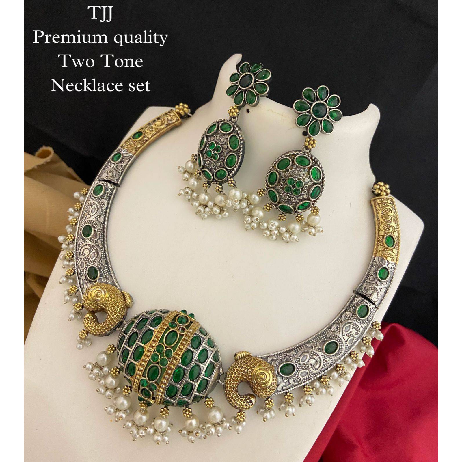 Chandbali Oxidised Stone Jhumka Jhumki Earring, Long Earrings, Black Polish Indian Ethnic Earrings, Pearl Earring, Handmade Temple EarringThese chandbalis are intricately designed for women who feel they are no less than a celeb. Step out with these charming earrings and shine like a star. Let these earrings dance around your neck as you move them every time. DetailsHandmade itemDispatches from a small business in IndiaMaterials CopperLocation EarlobeClosure Push backDescriptionThis pair of b