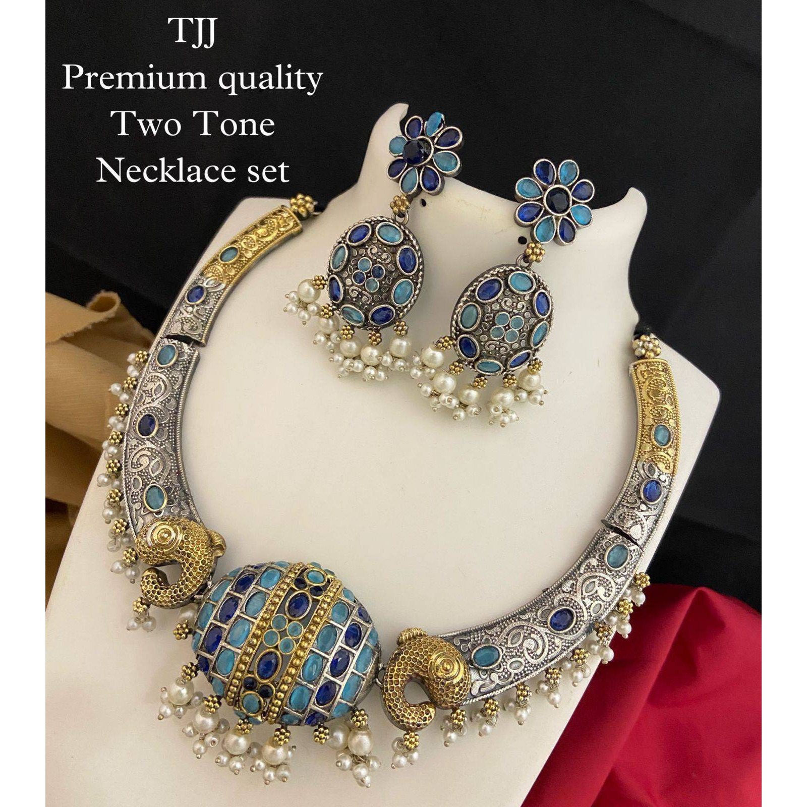 Chandbali Oxidised Stone Jhumka Jhumki Earring, Long Earrings, Black Polish Indian Ethnic Earrings, Pearl Earring, Handmade Temple EarringThese chandbalis are intricately designed for women who feel they are no less than a celeb. Step out with these charming earrings and shine like a star. Let these earrings dance around your neck as you move them every time. DetailsHandmade itemDispatches from a small business in IndiaMaterials CopperLocation EarlobeClosure Push backDescriptionThis pair of b