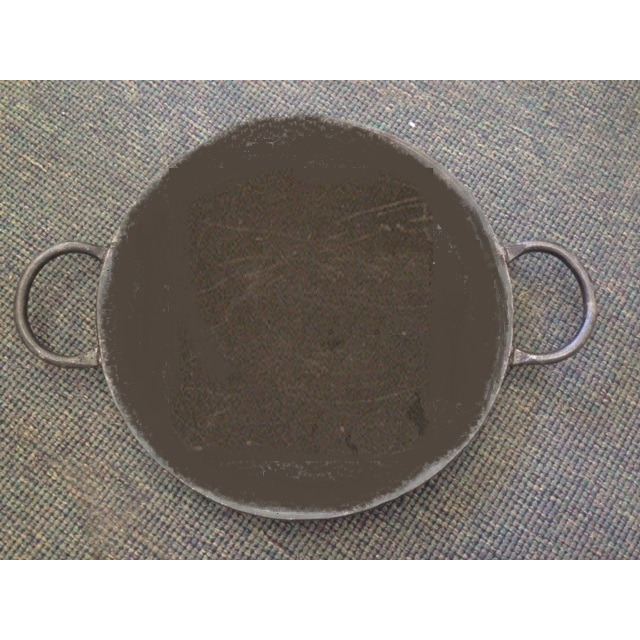 M.S. (Iron) Roti Tawa With Handle (Size: 14 Inch Diameter)