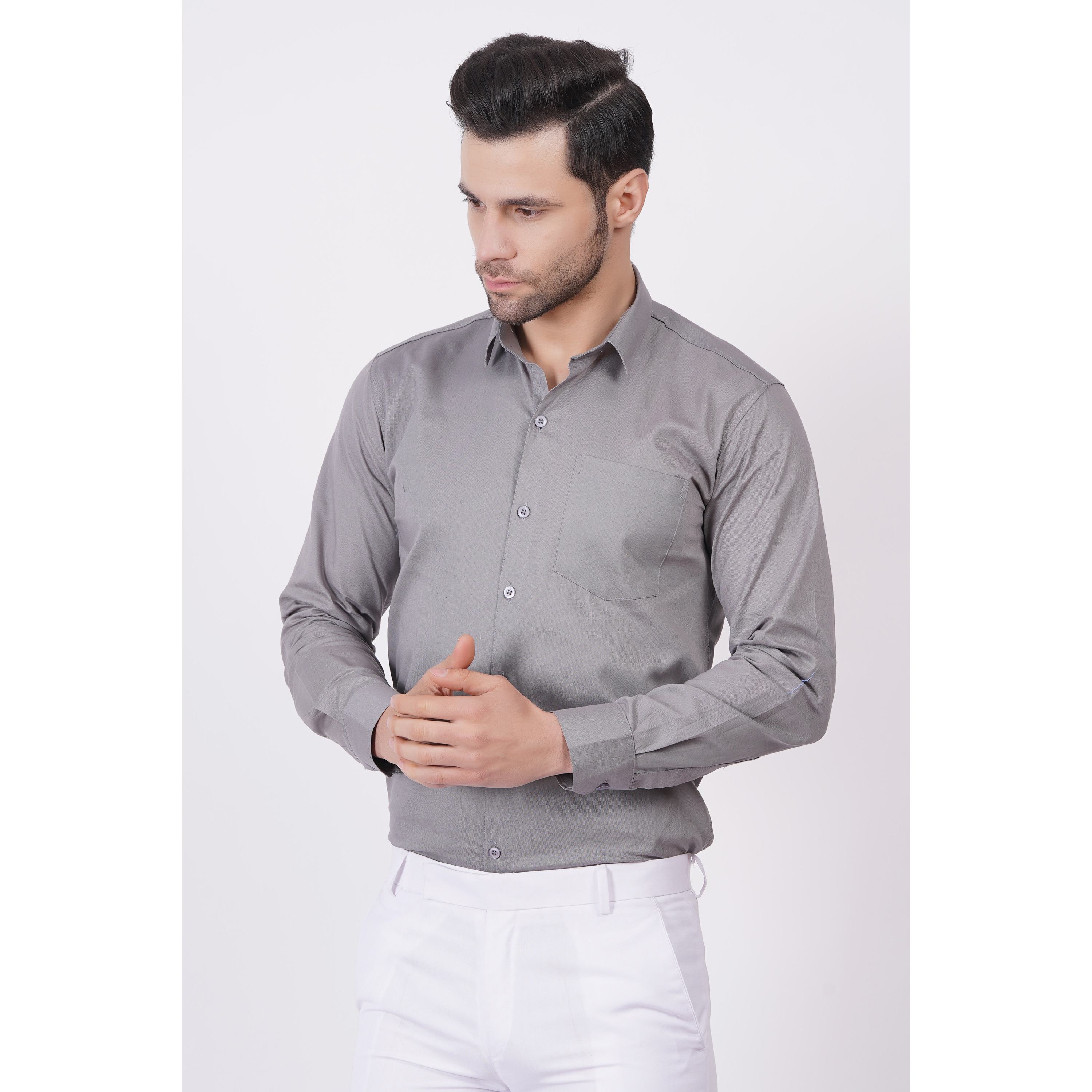 MEN FORMAL OFFICE WEAR  FULL SLEEVE SHIRT
