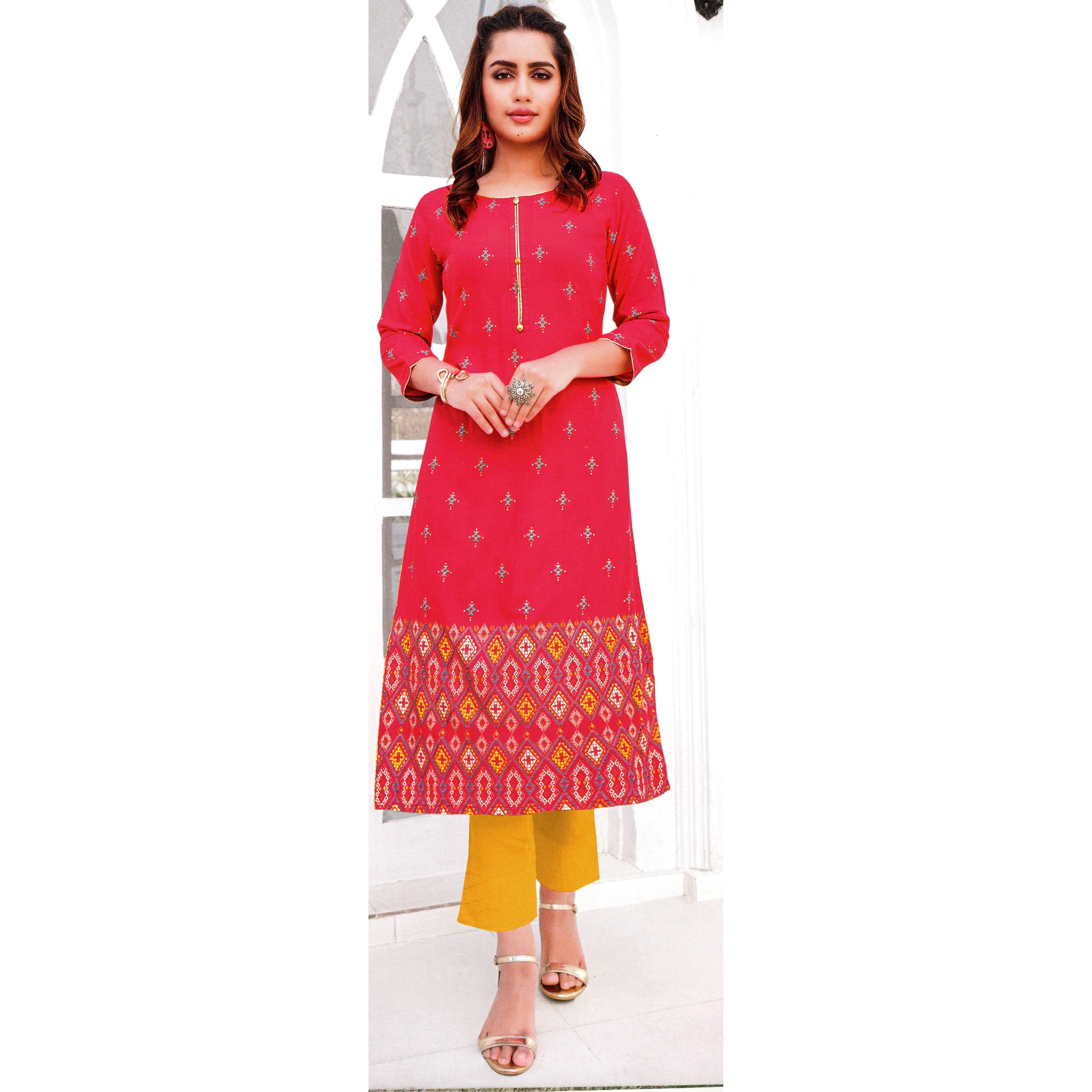 MAHATI Rayon Kurti (Size L)