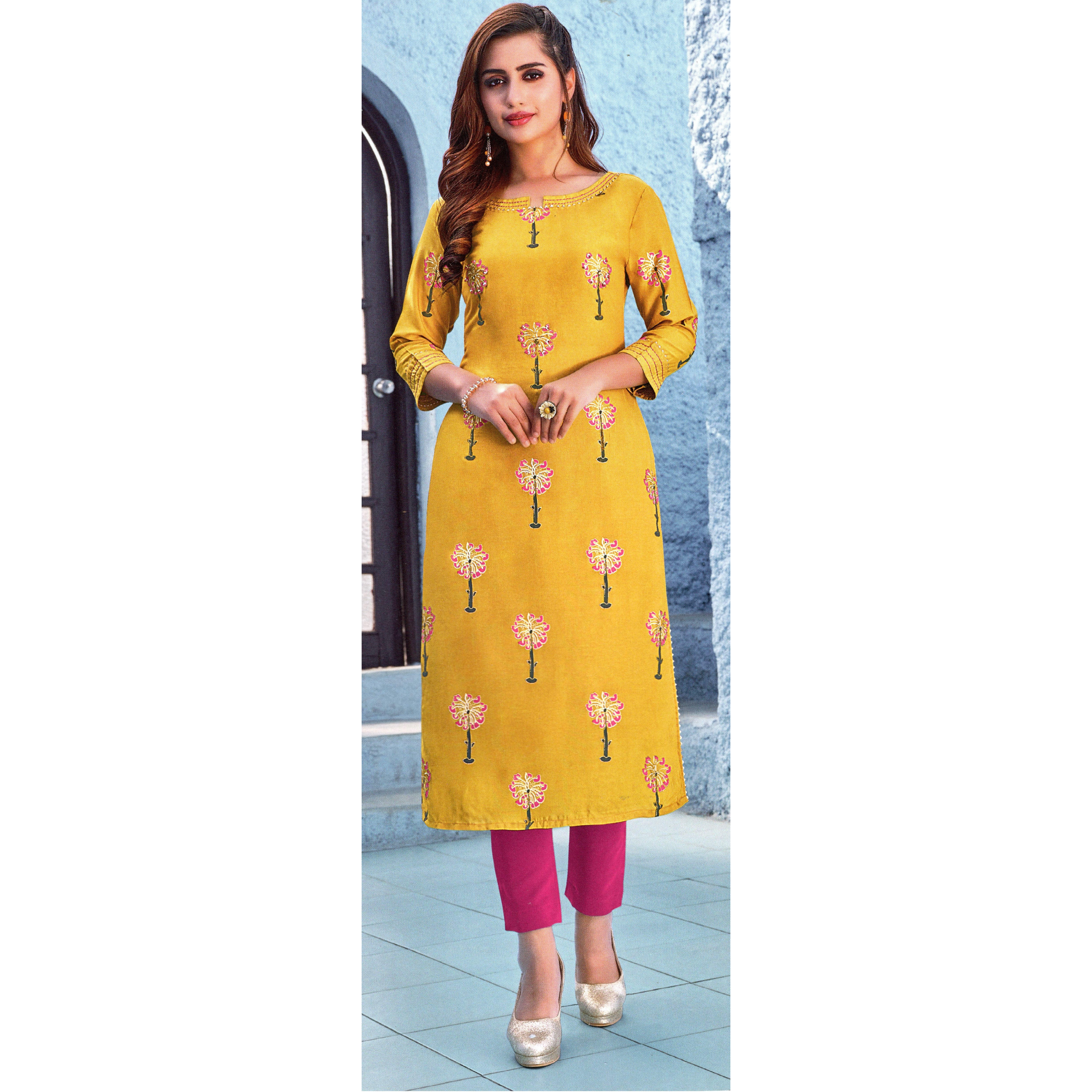 MAHATI Rayon Kurti (Size XL)