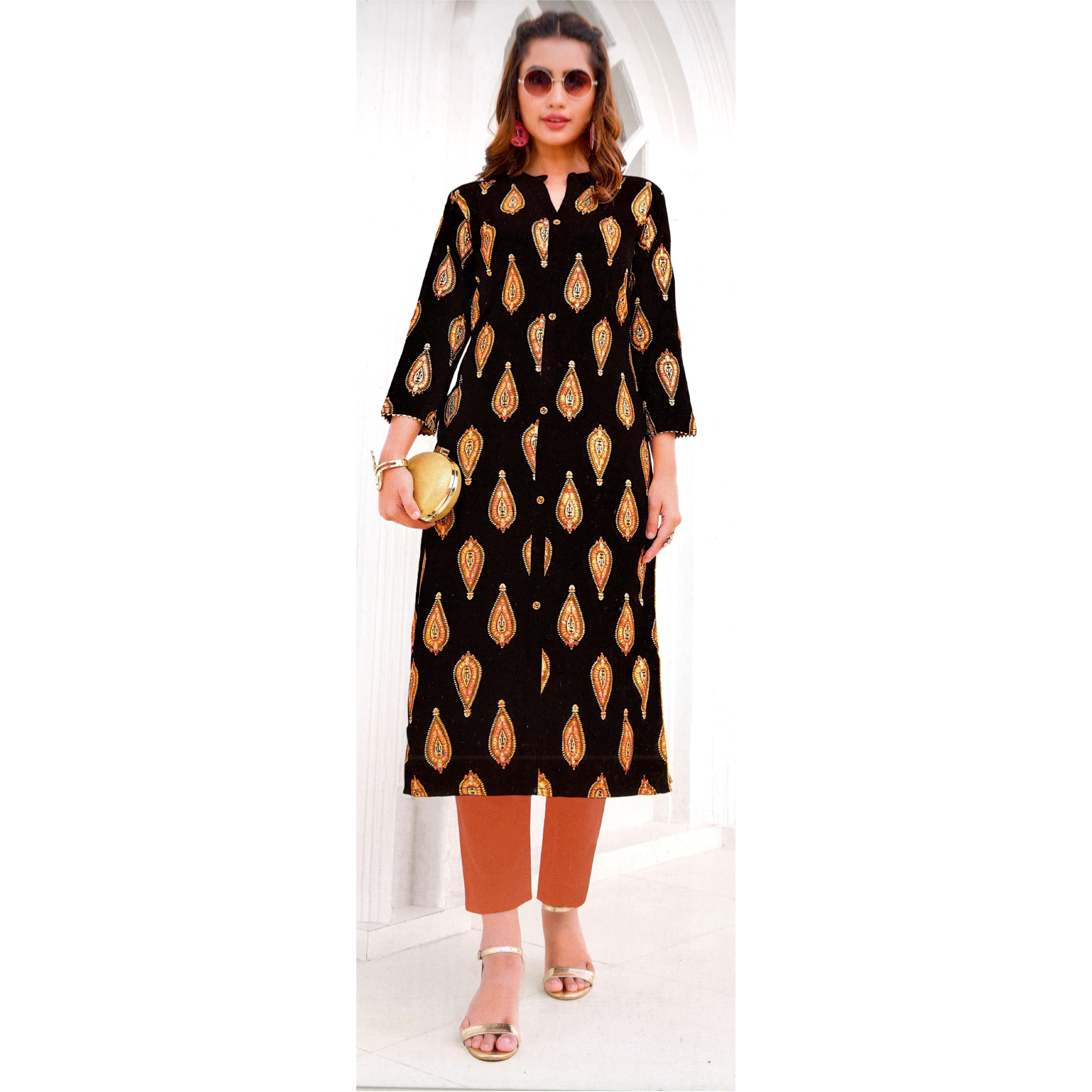 MAHATI Rayon Kurti (Size XL)