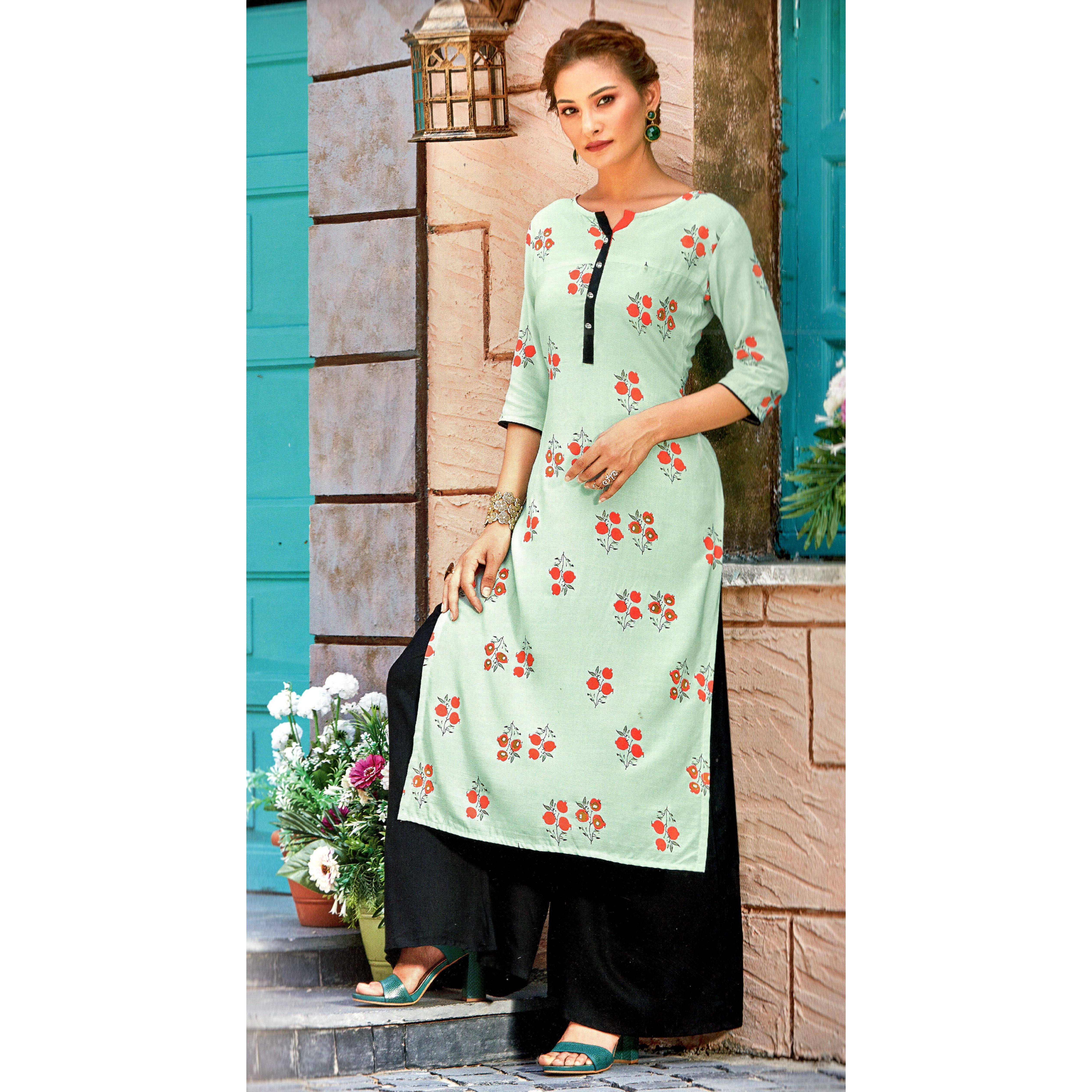 MAHATI Rayon Kurti (Size L)