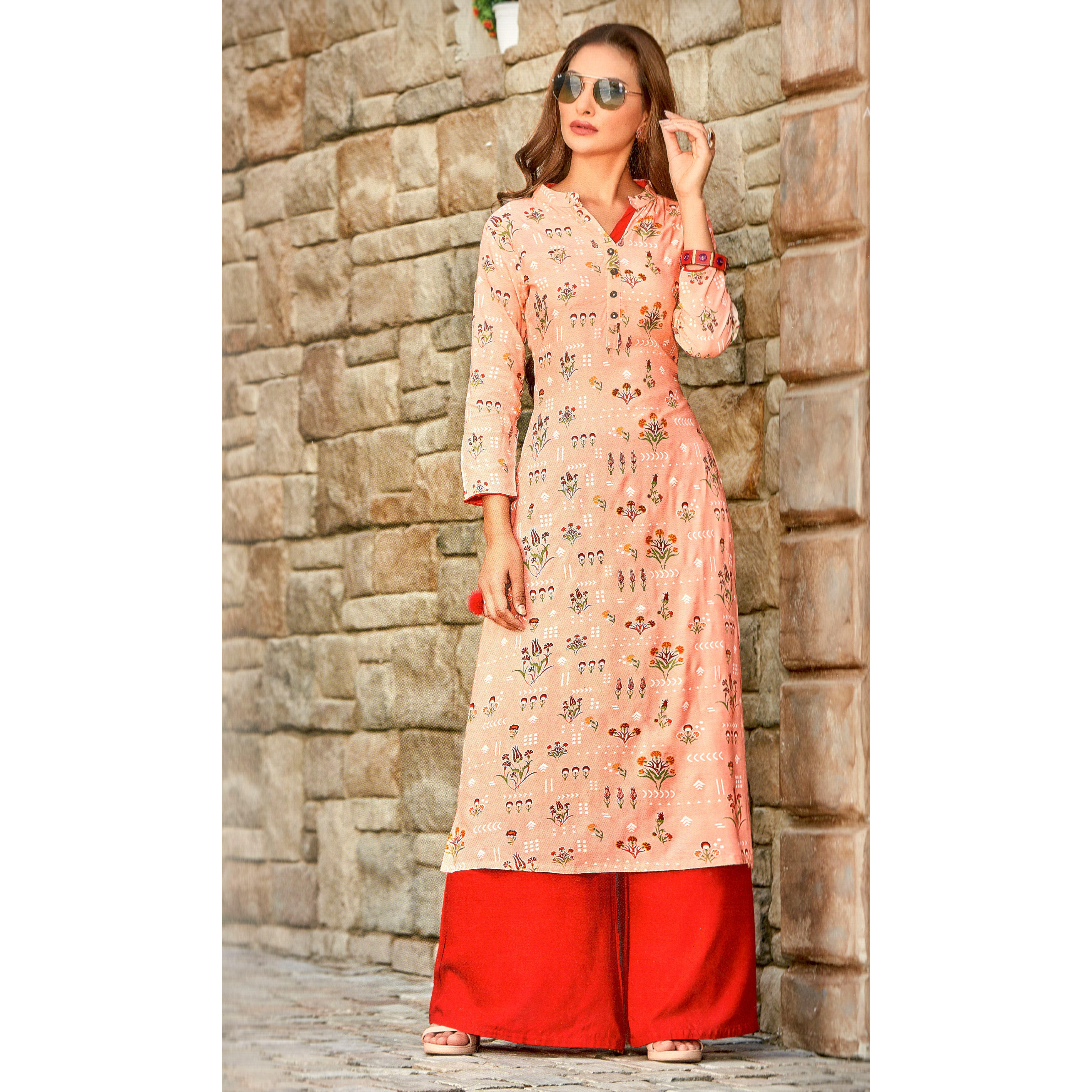 MAHATI Rayon Kurti (Size L)