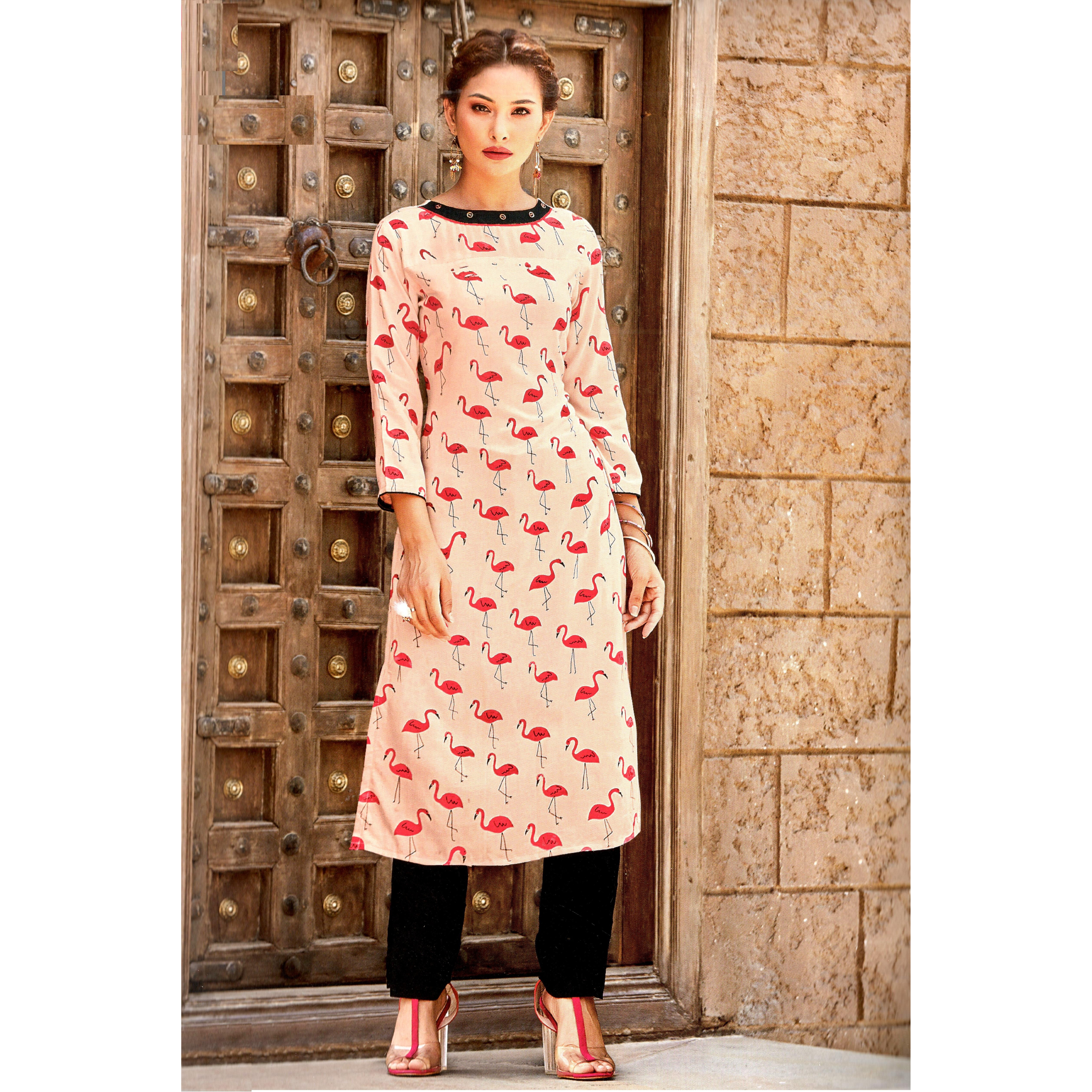 MAHATI Rayon Kurti (Size L)