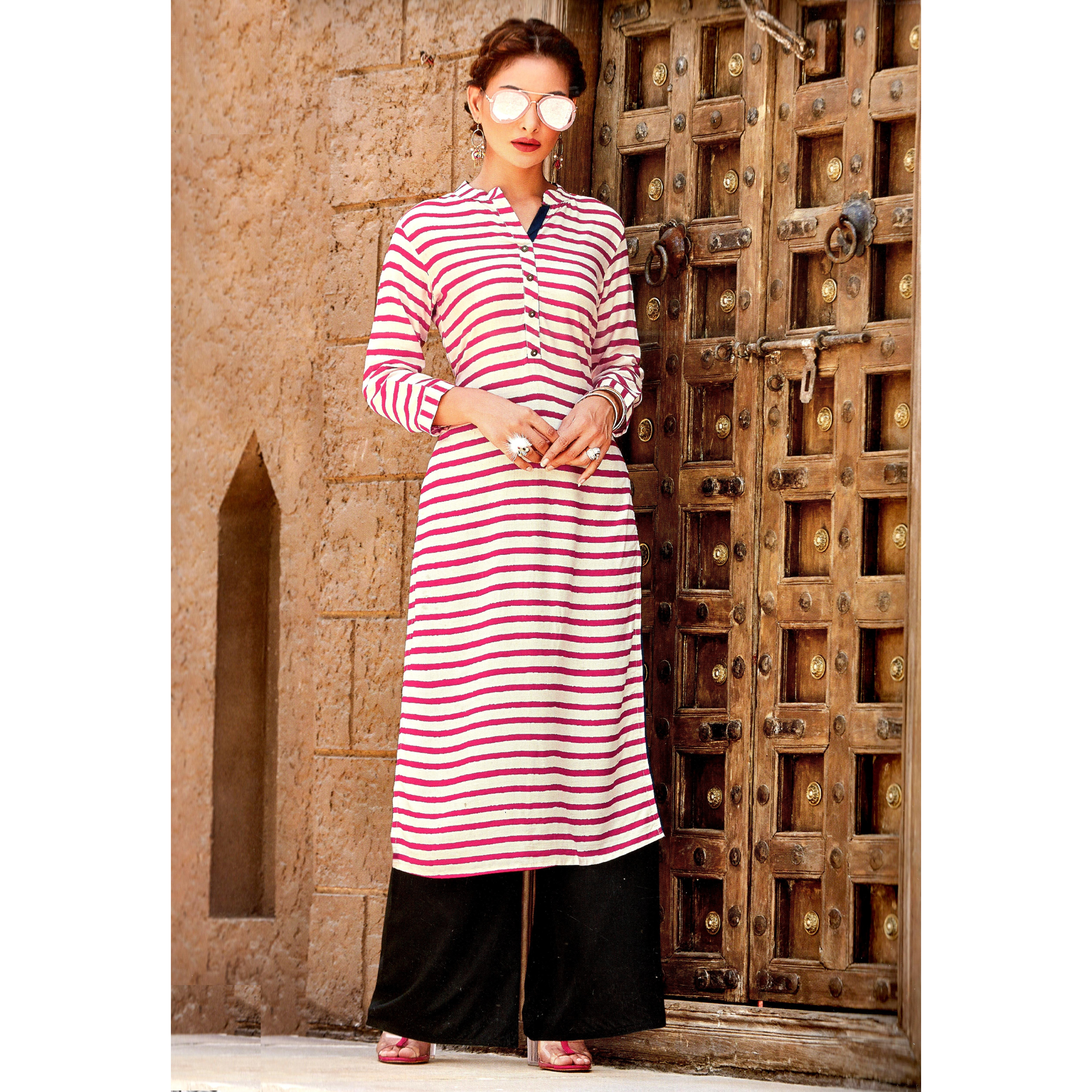 MAHATI Rayon Kurti (Size L)