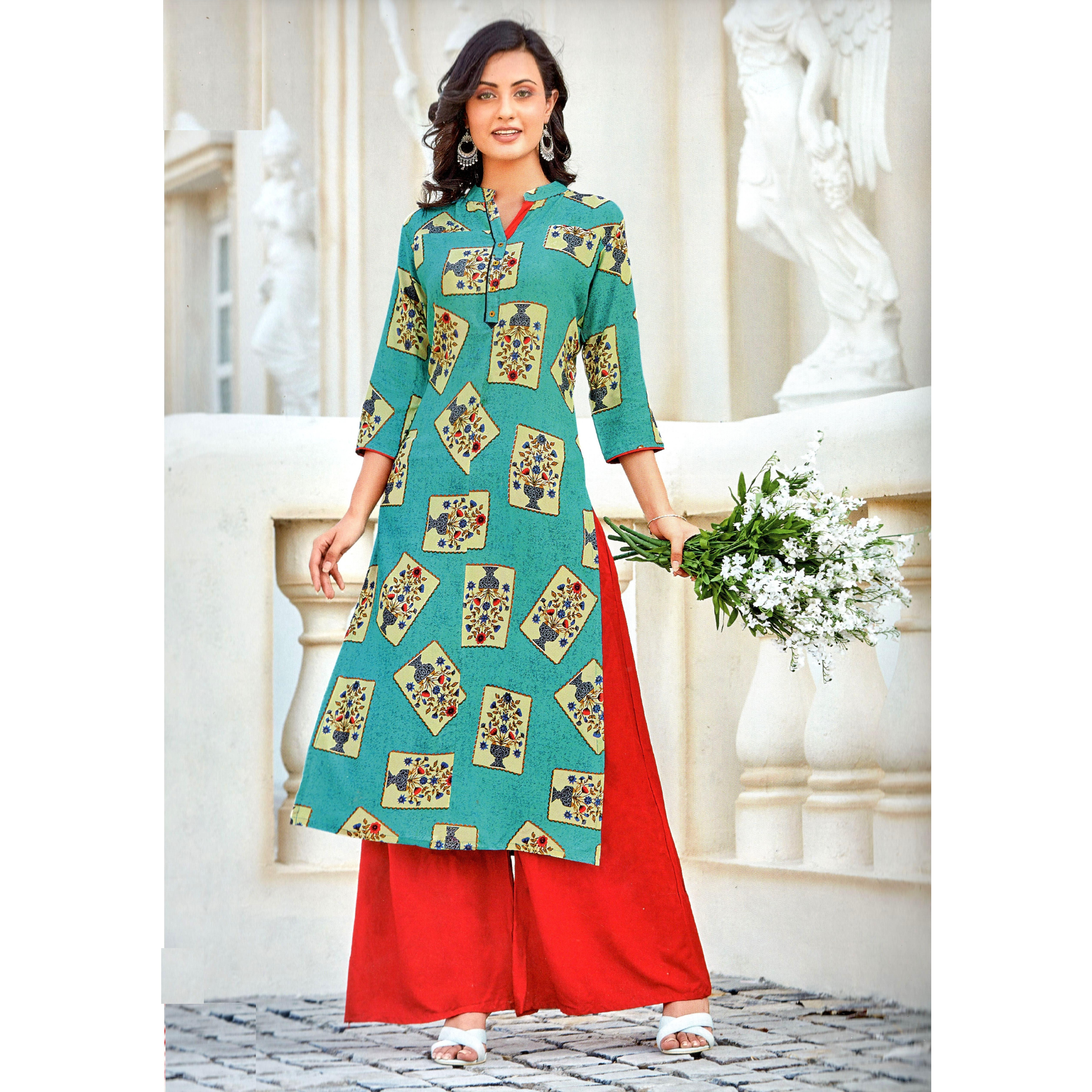 MAHATI Rayon Kurti (Size L)