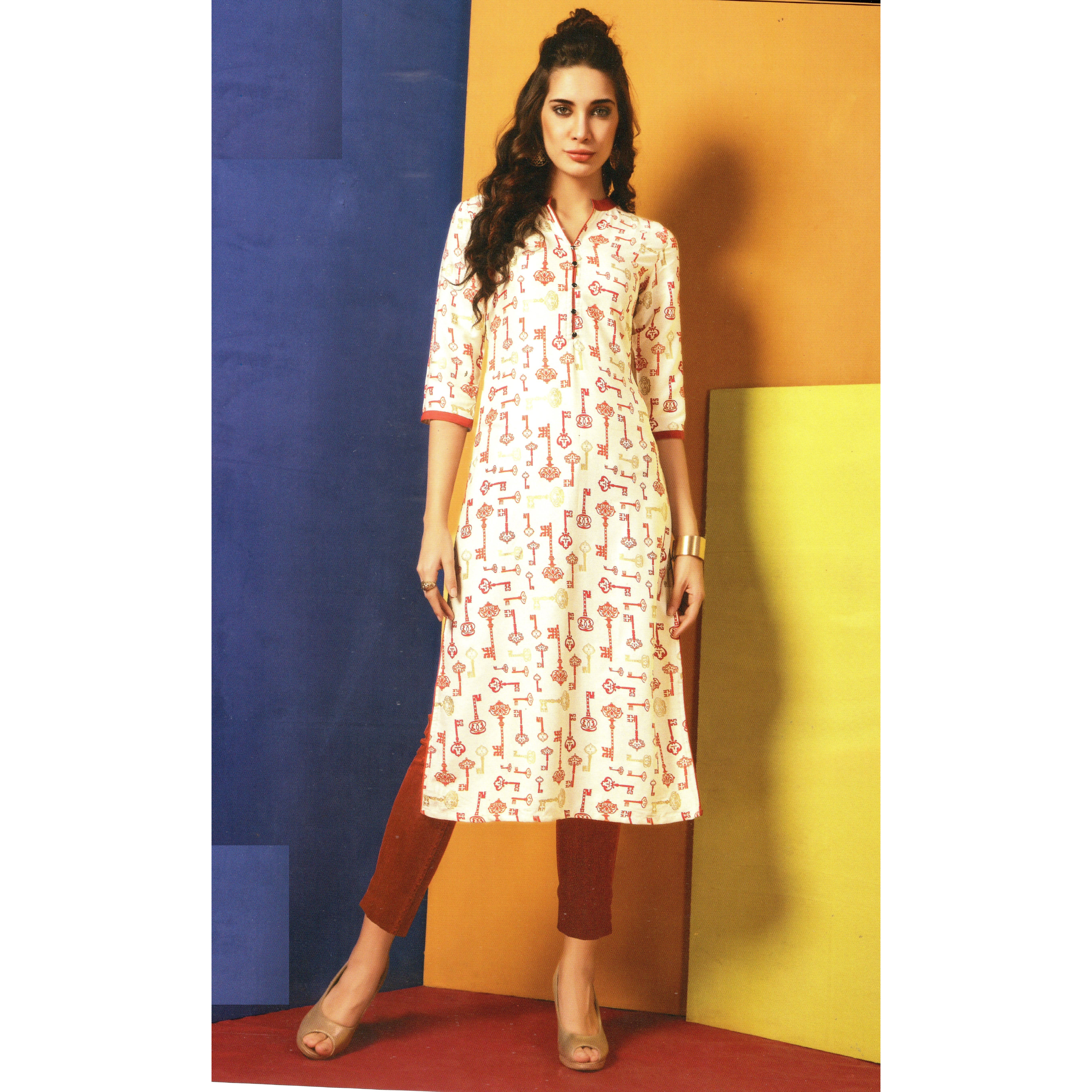 MAHATI Rayon Kurti (Size: L)