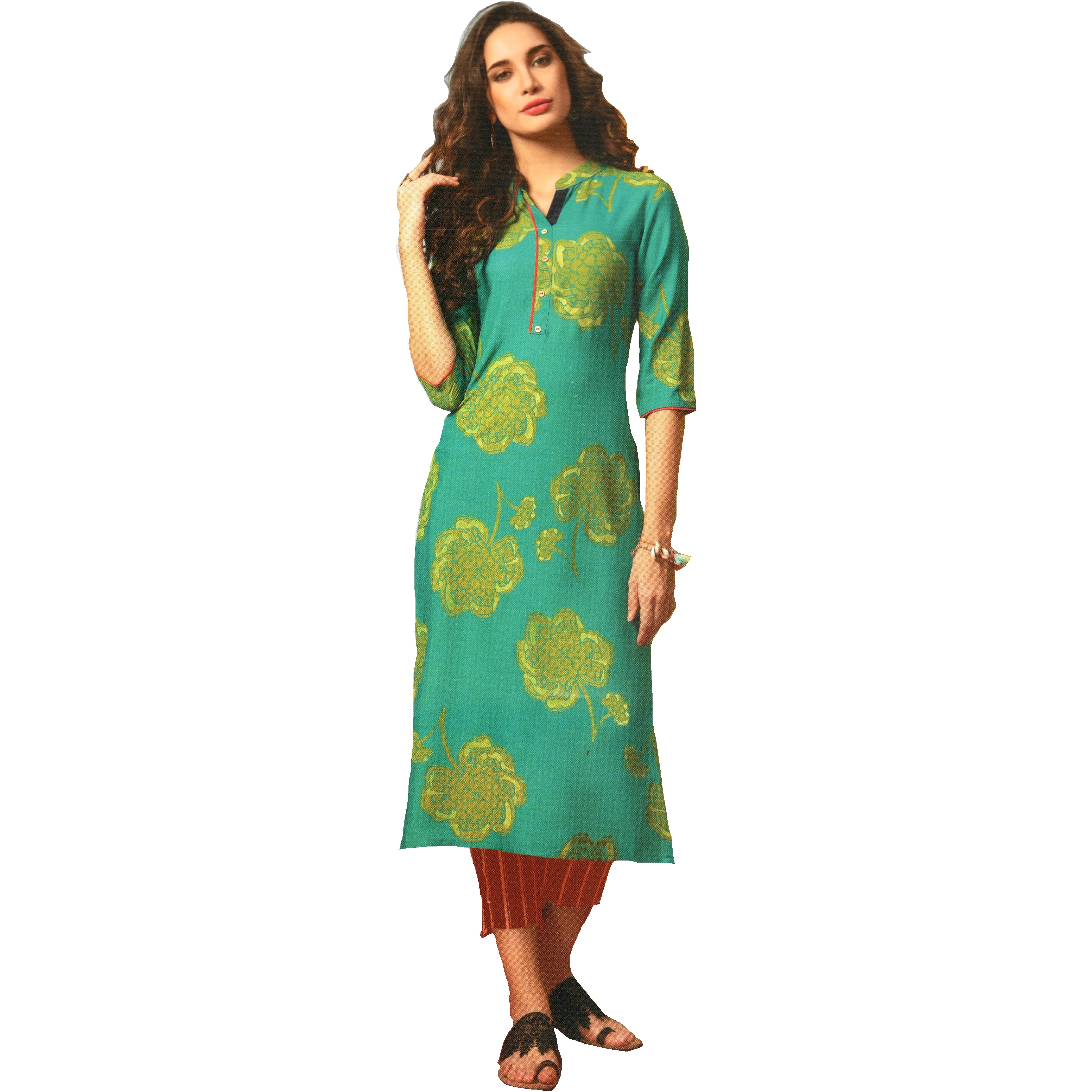 MAHATI Rayon Kurti (Size L)