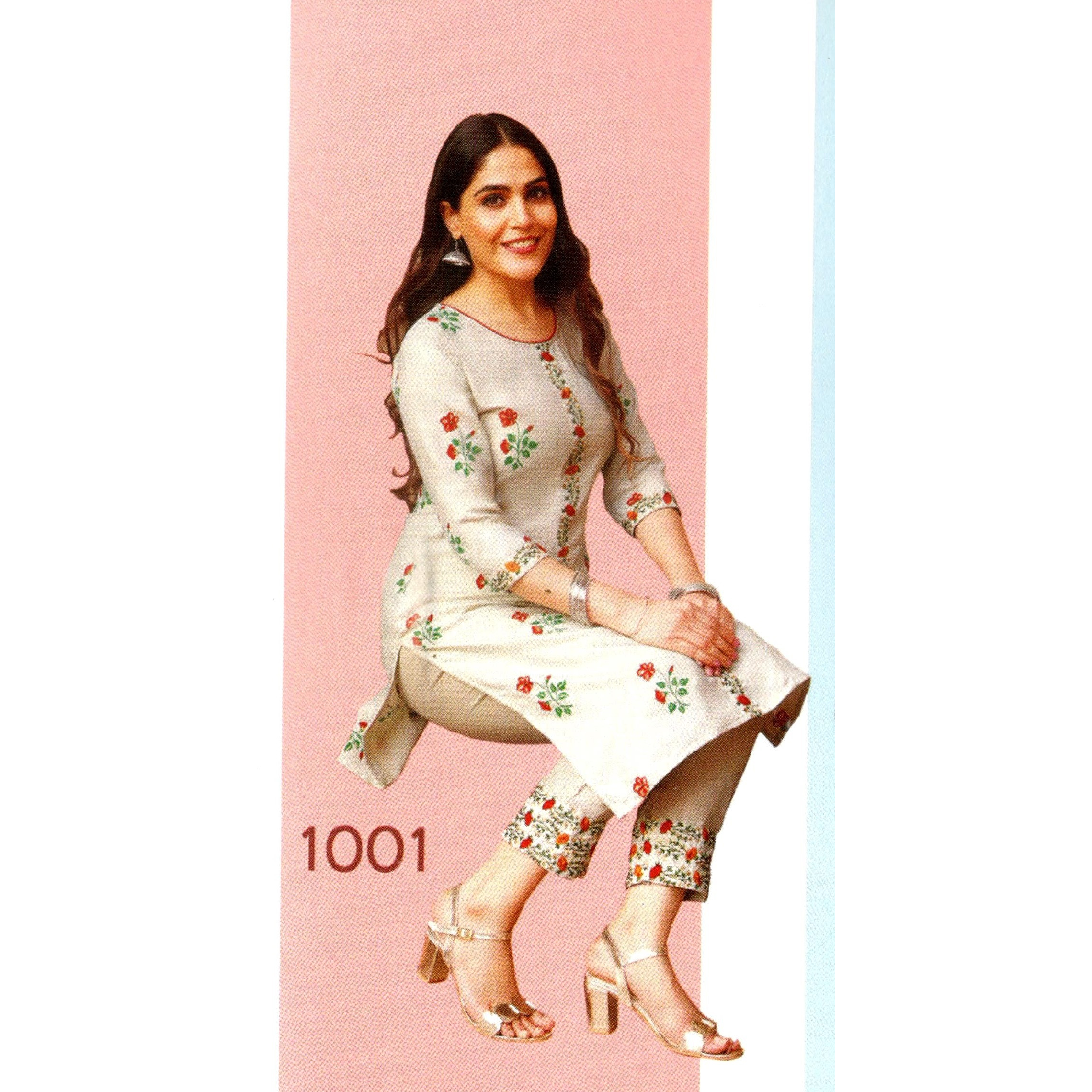 MAHATI Pure Cotton Kurta Sets (Size L)