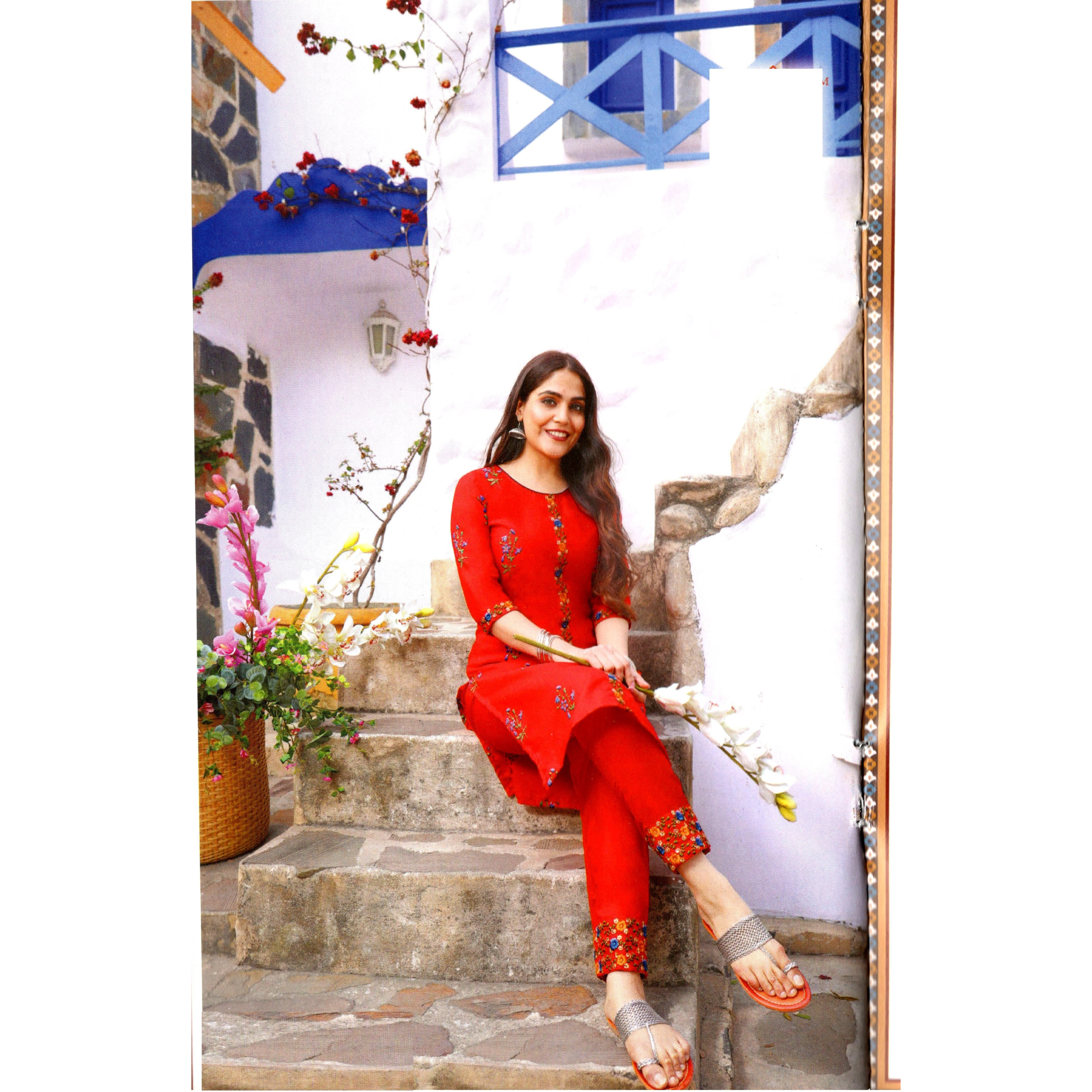 MAHATI Pure Cotton Kurta Sets (Size L)