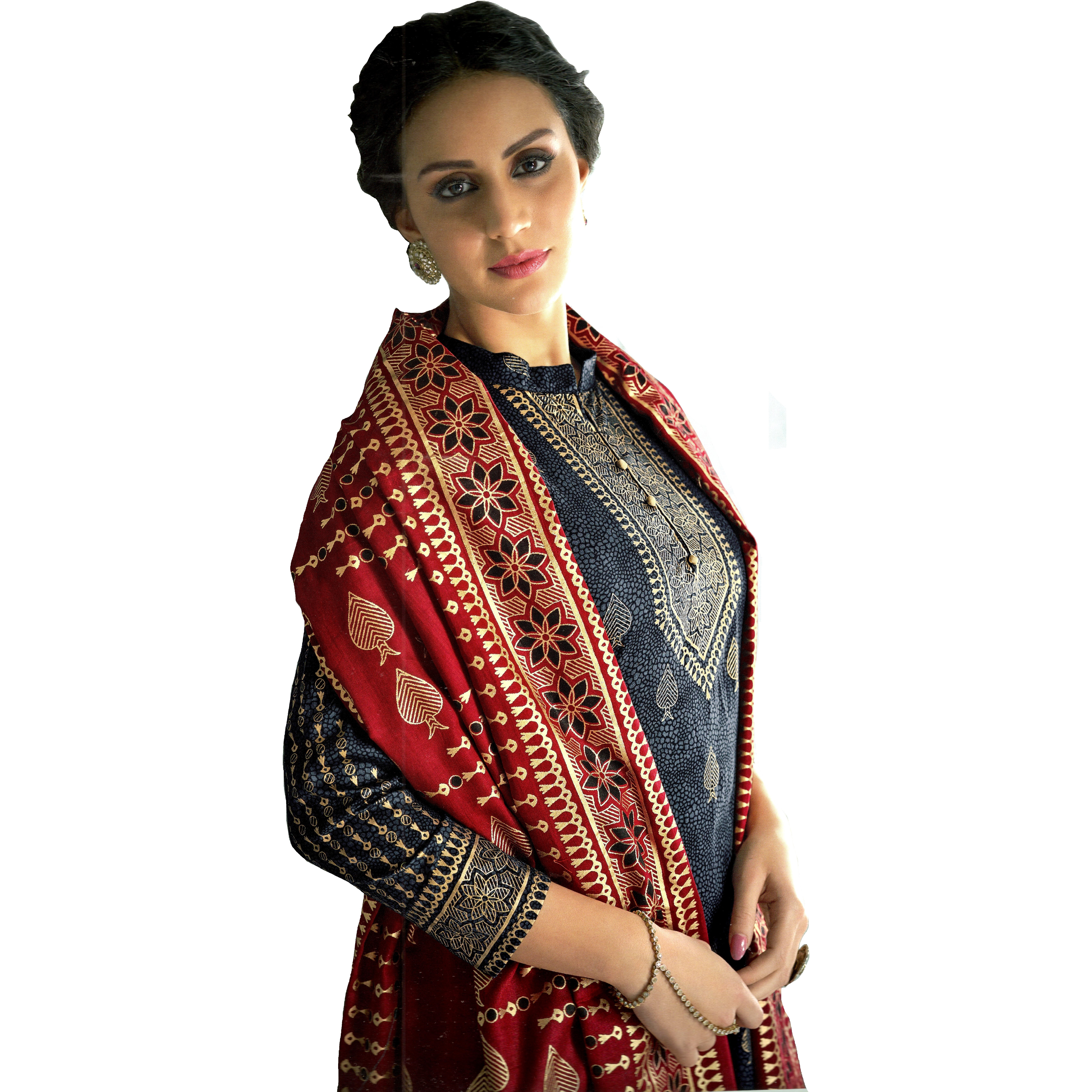 MAHATI Silk Kurti Palazzo Suits (Size M)