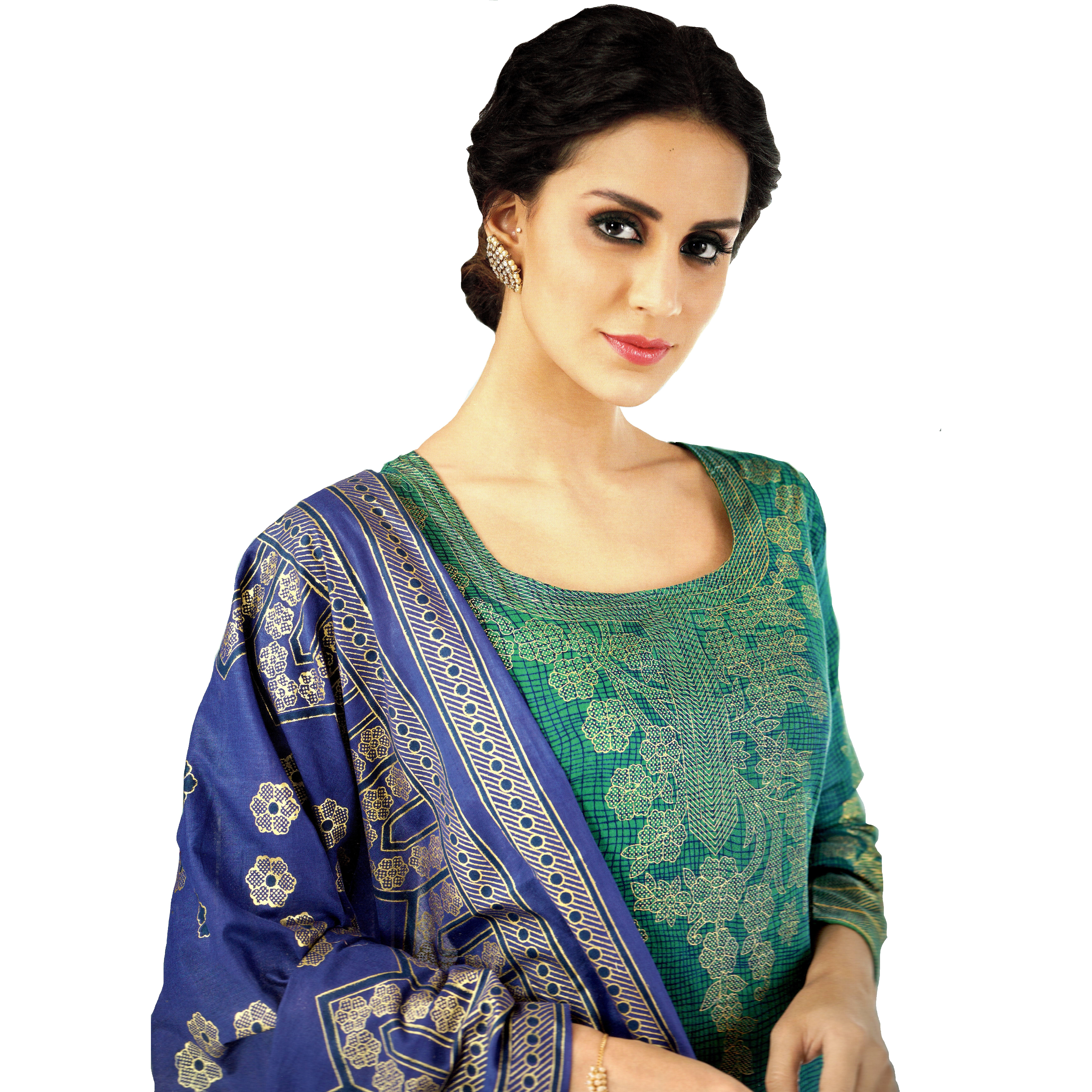 MAHATI Silk Kurti Palazzo Suits (Size L)