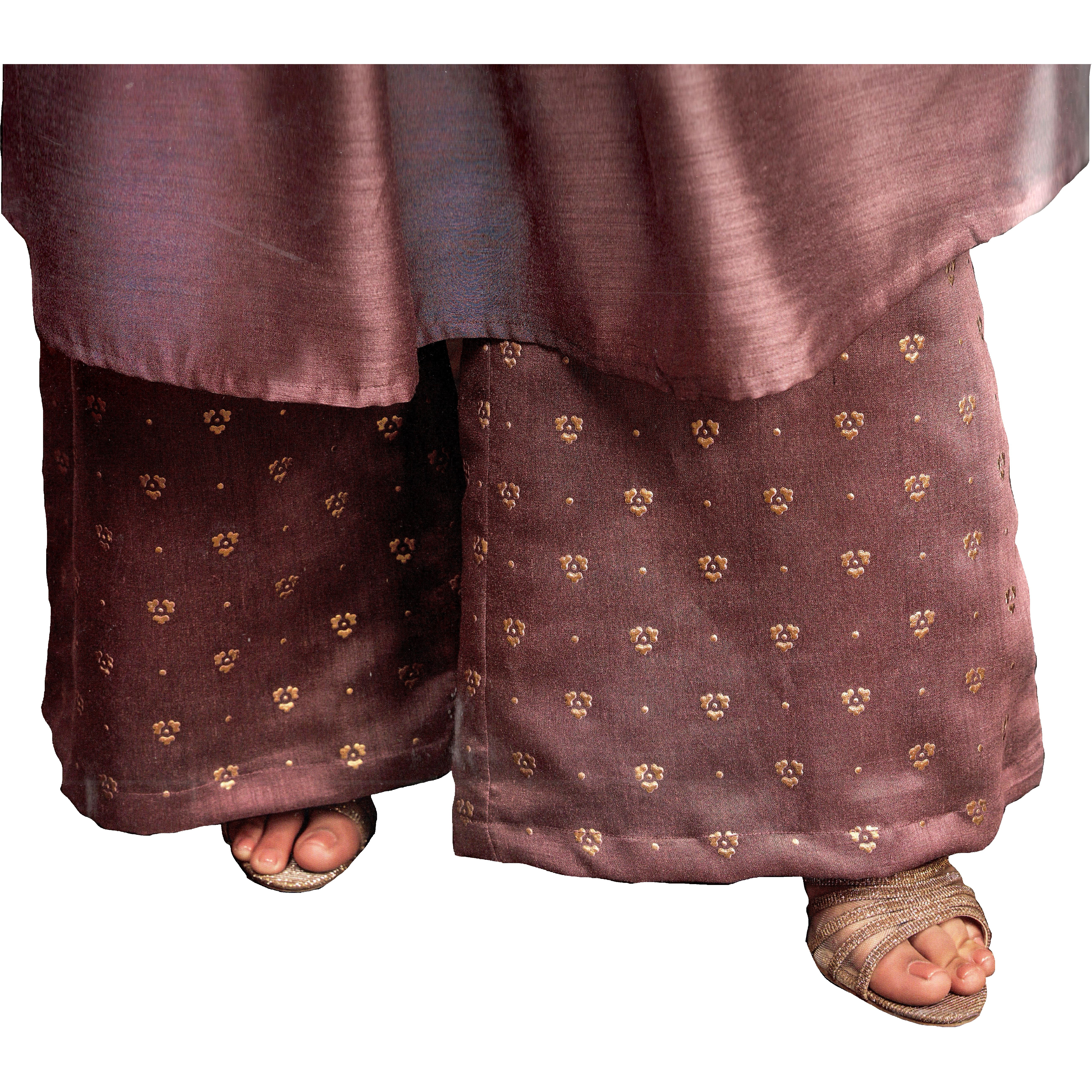 MAHATI Silk Kurti Palazzo Suits
