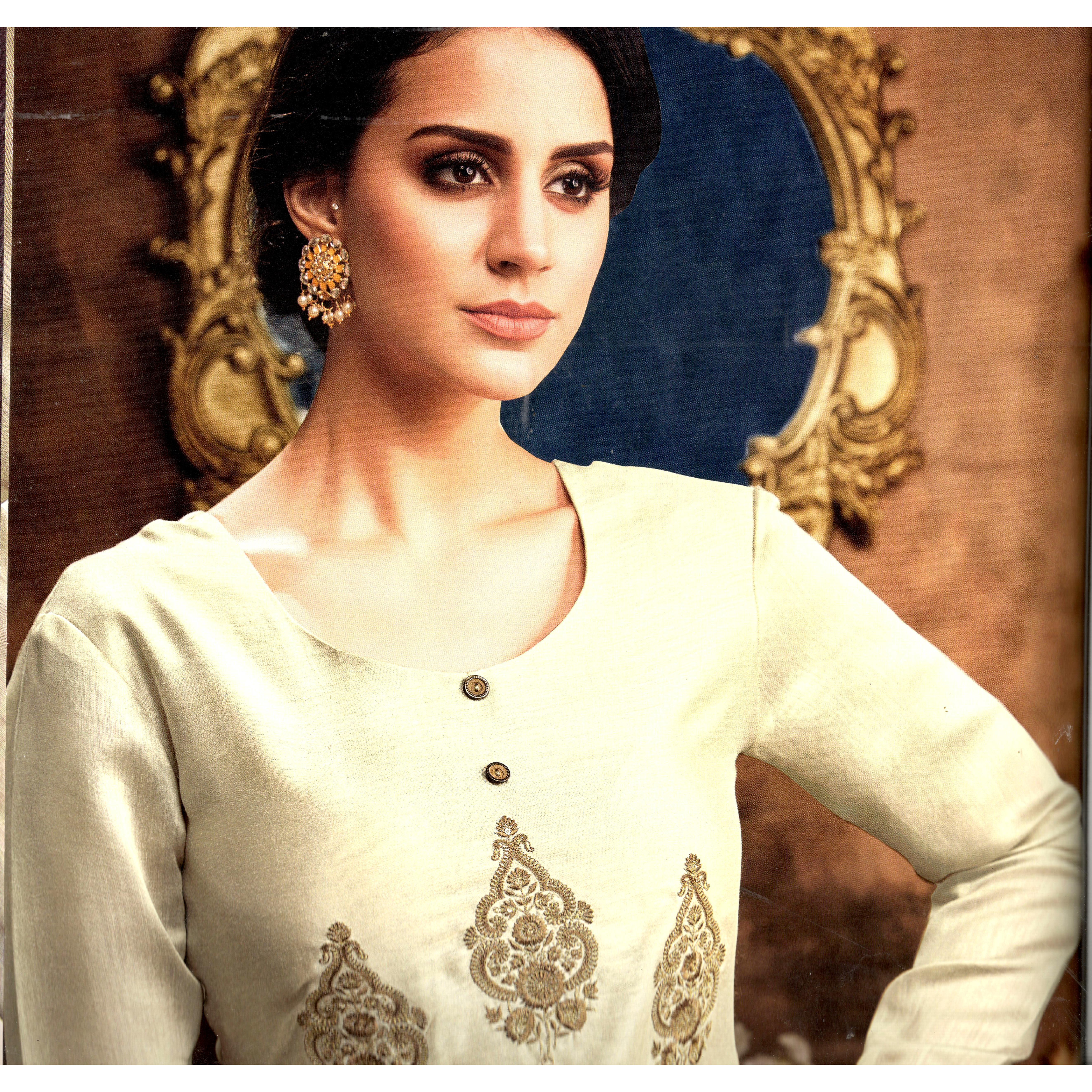MAHATI Silk Kurti Palazzo Suits