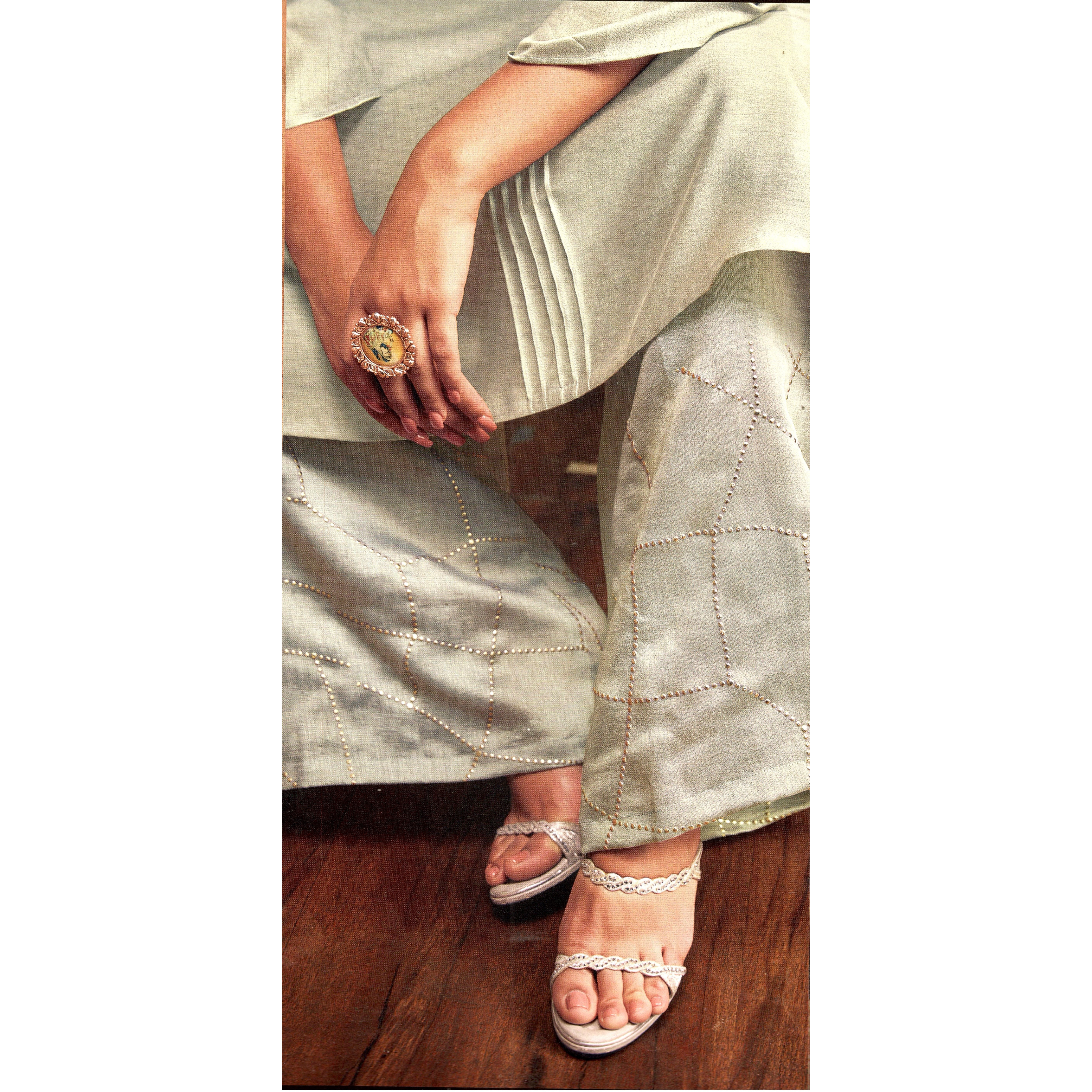 MAHATI Silk Kurti Palazzo Suits
