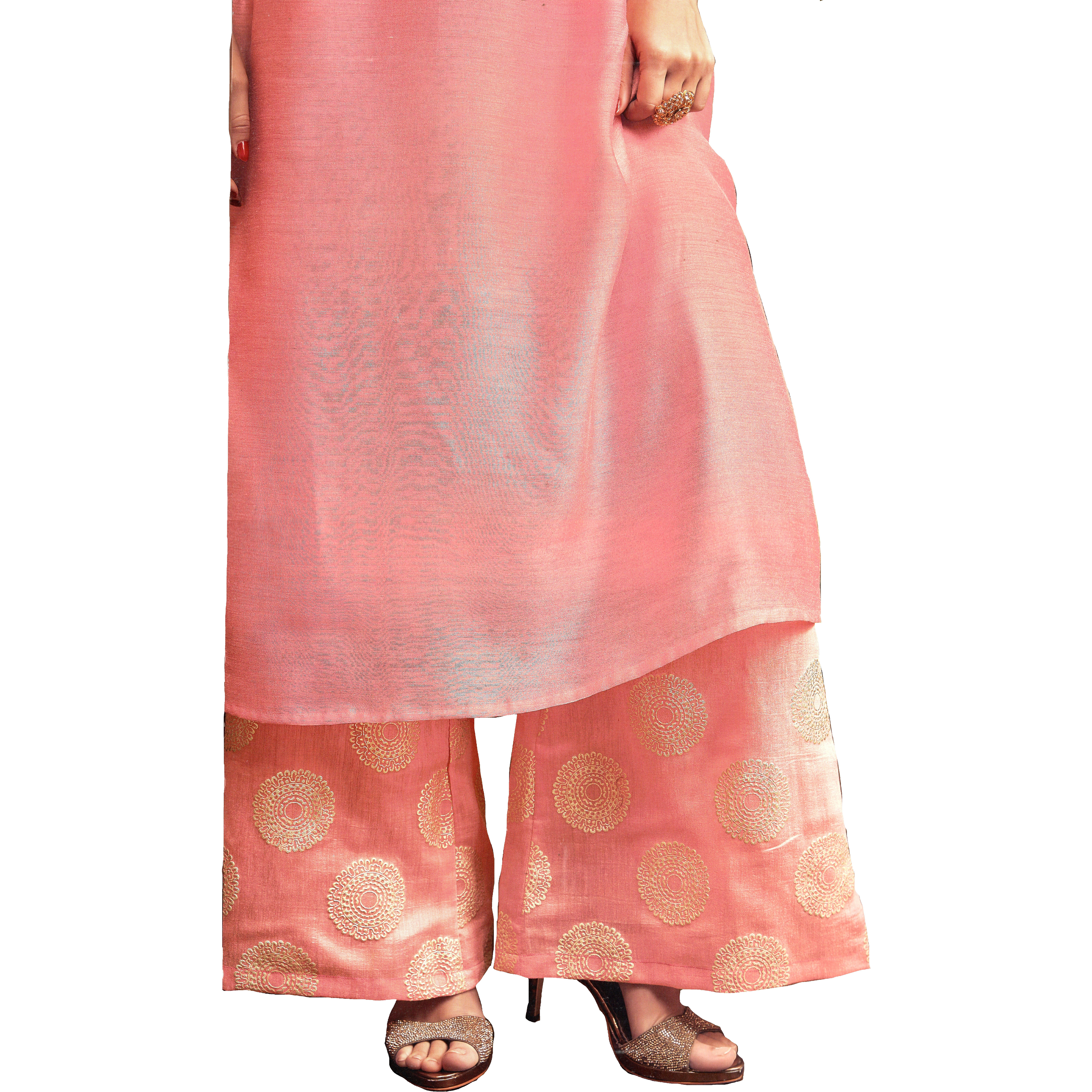 MAHATI Silk Kurti Palazzo Suits