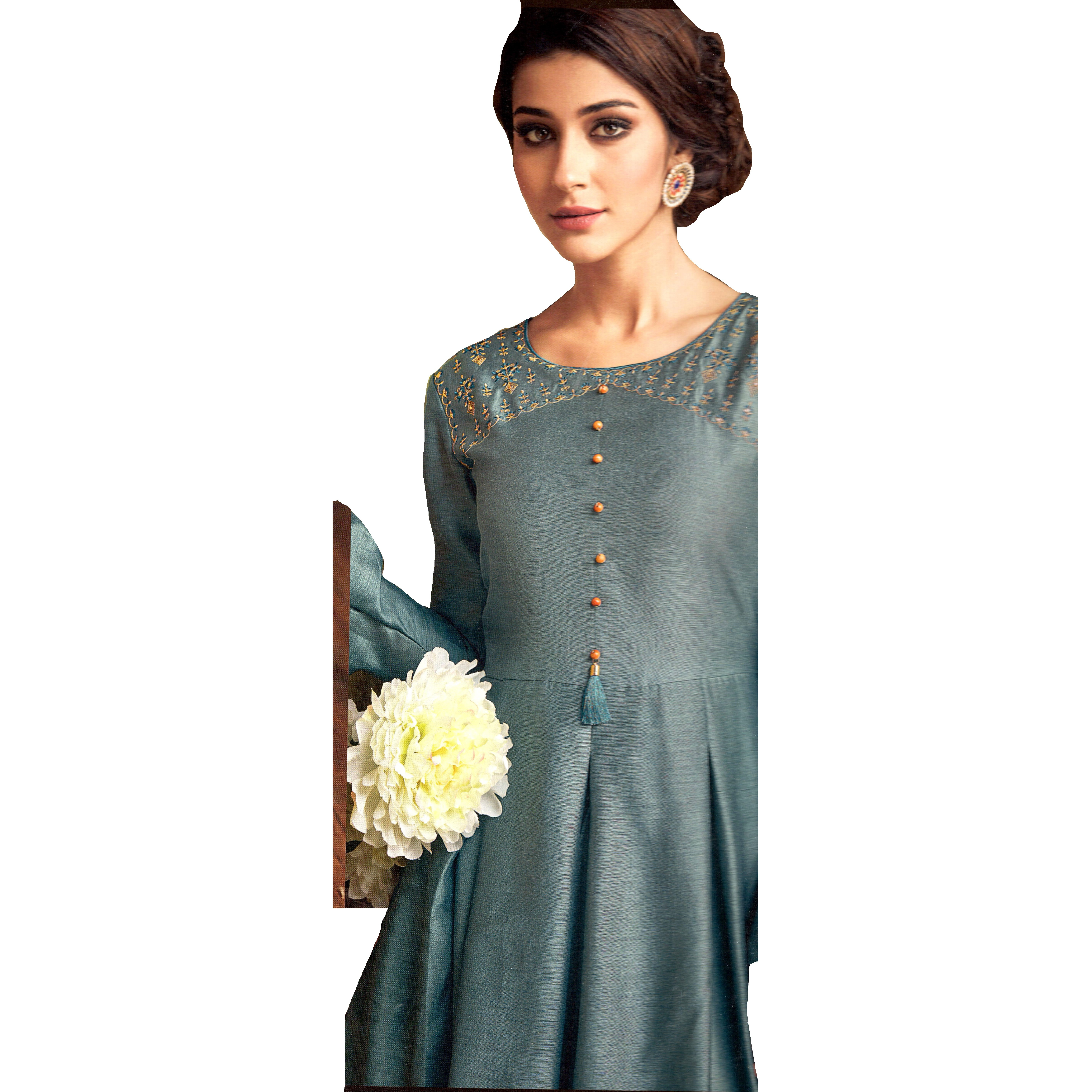 MAHATI Silk Kurti Palazzo Suits