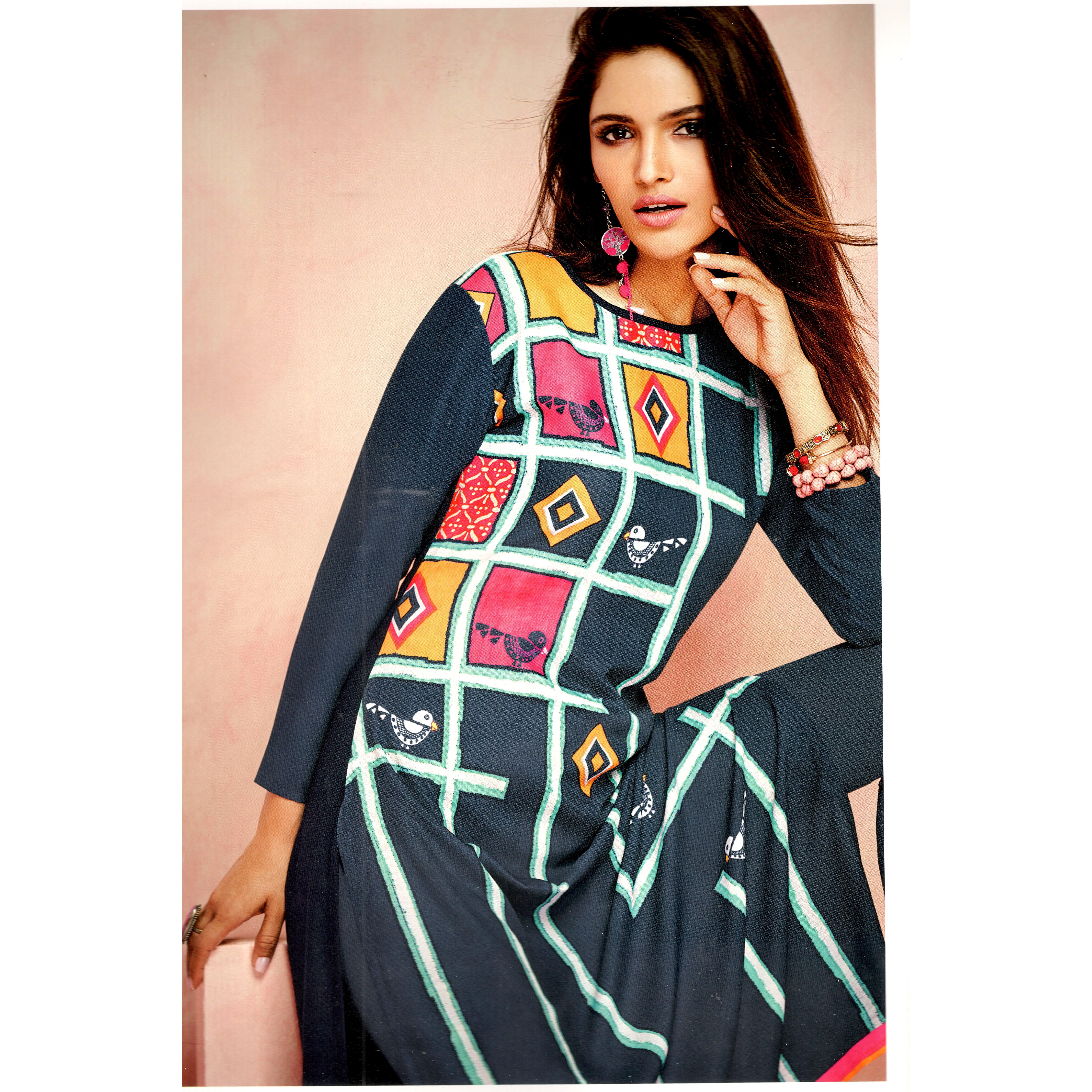 MAHATI Crepe Silk Kurti