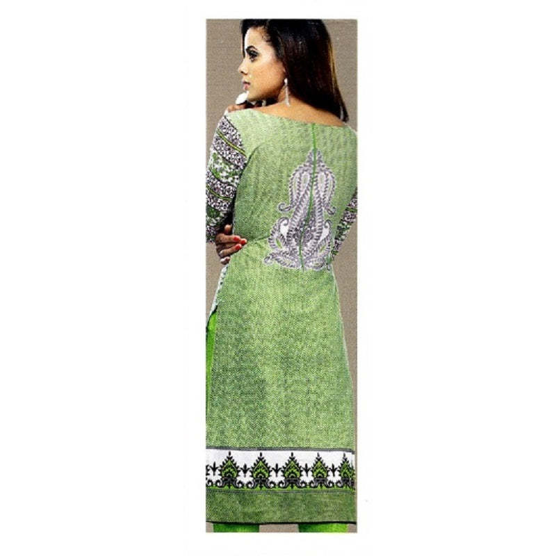 MAHATI Green   cotton  Salwar suits (Size M)