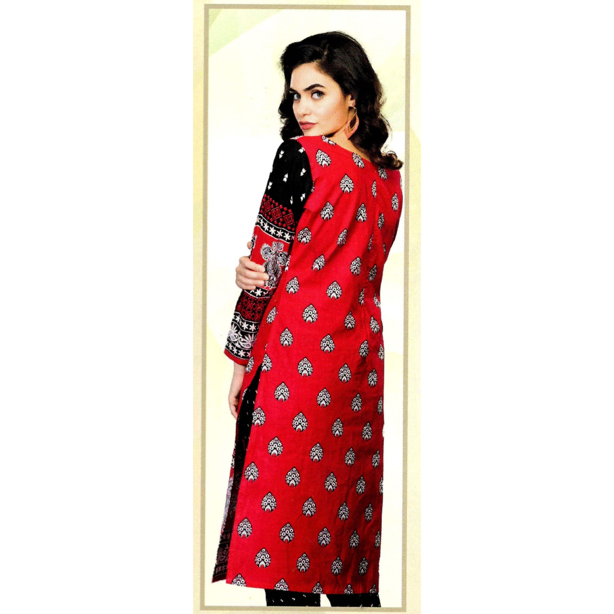 MAHATI Pink   cotton  Salwar suits (Size 2XL)