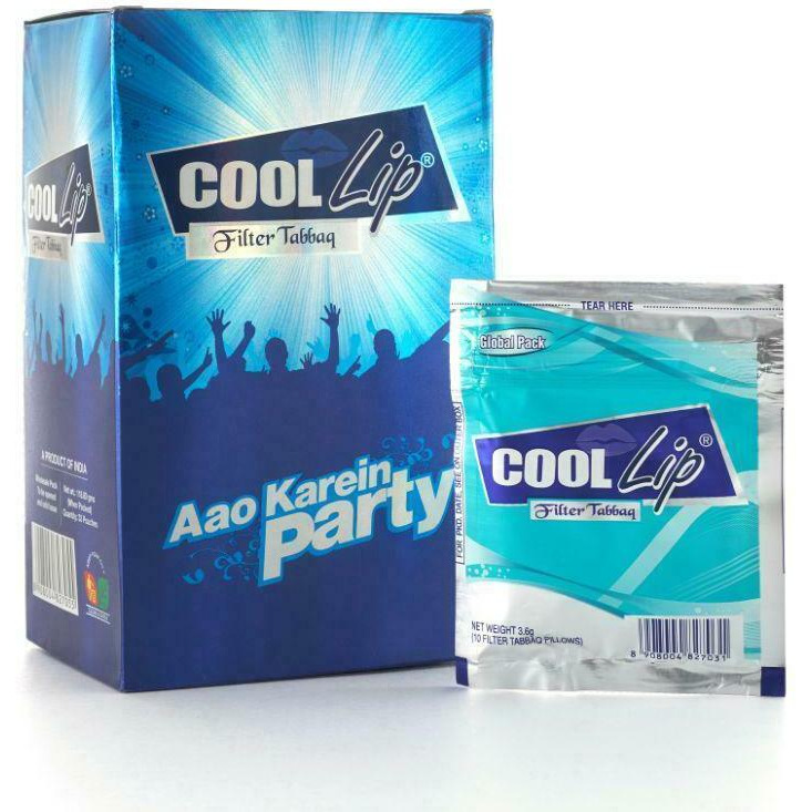 Cool Lip Box Coolip Coollip (33 pouches per box) - 138.6 Gm Box