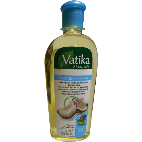 Dabur Vatika Coconut Enriched Hair Oil W/ Henna Castor - 300 ml