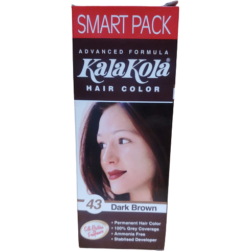 Kala Kola #43 Dark Brown Permanent Hair Color