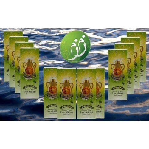 12 Pack 500ml Zamzam Bottle Water From Mecca Makkah Saudi Arabia