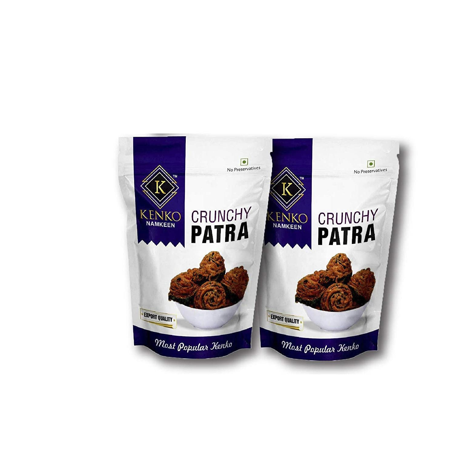 Kenko Crunchy Patra Pack of 4 x 200gm (800 Gm)