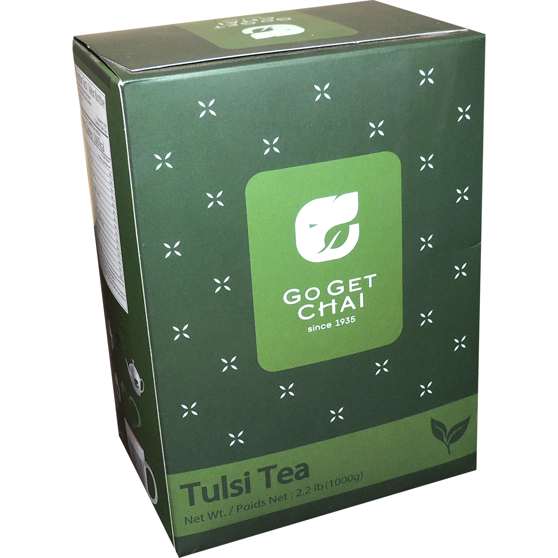 Black tea naturally flavored with Tulsi