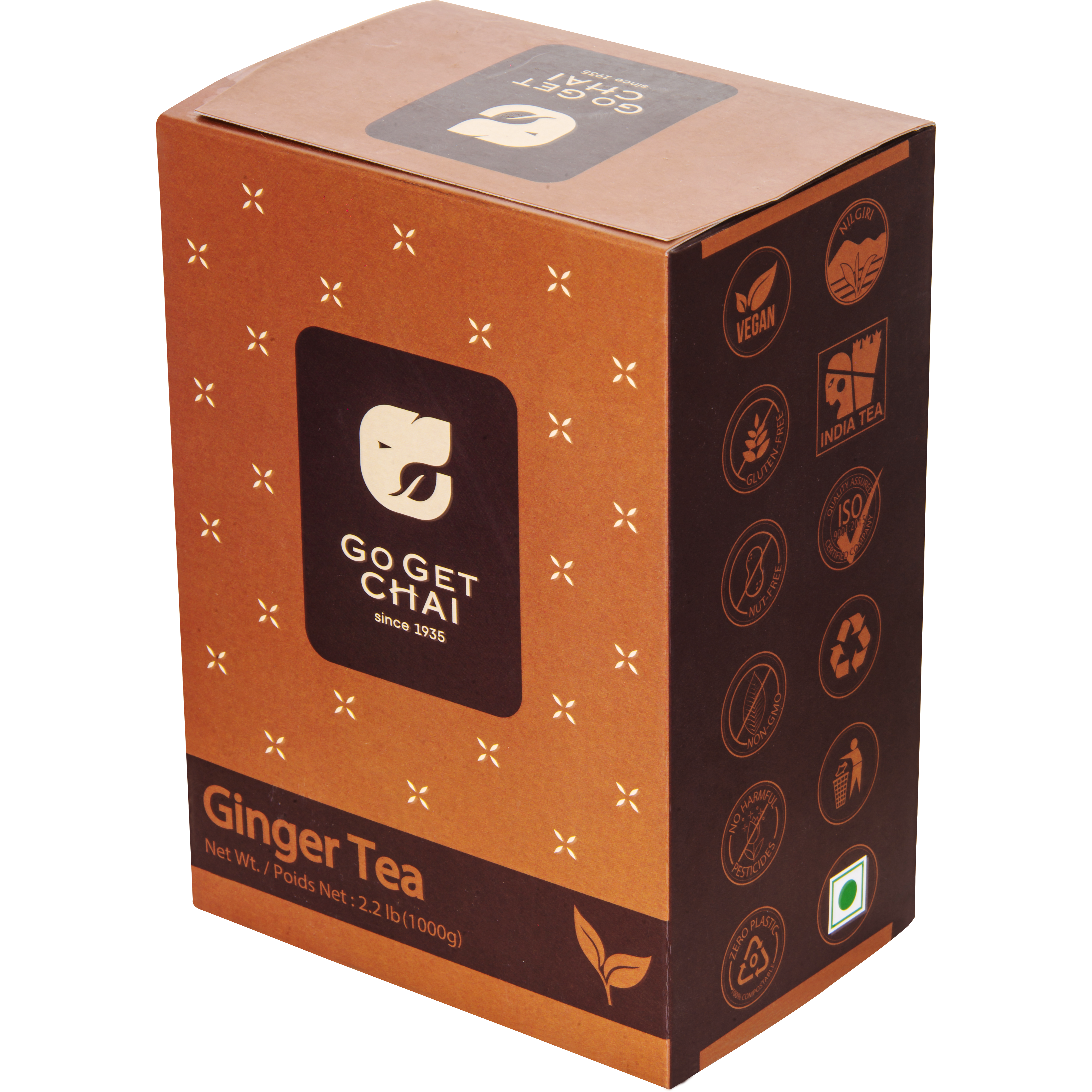 Black tea naturally flavored with Ginger